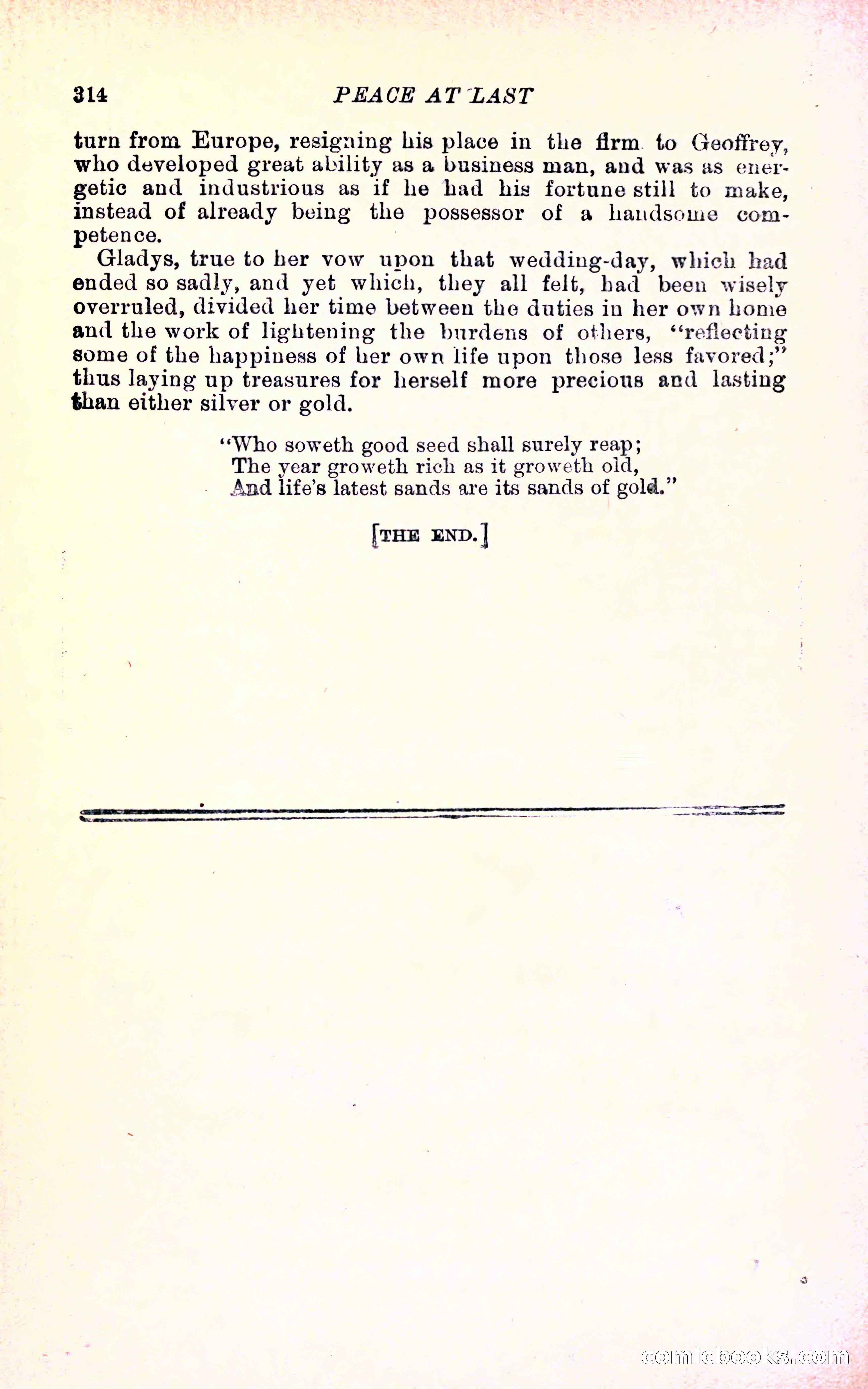 Geoffrey's Victory by Mrs Georgie Sheldon — page 318 of 324