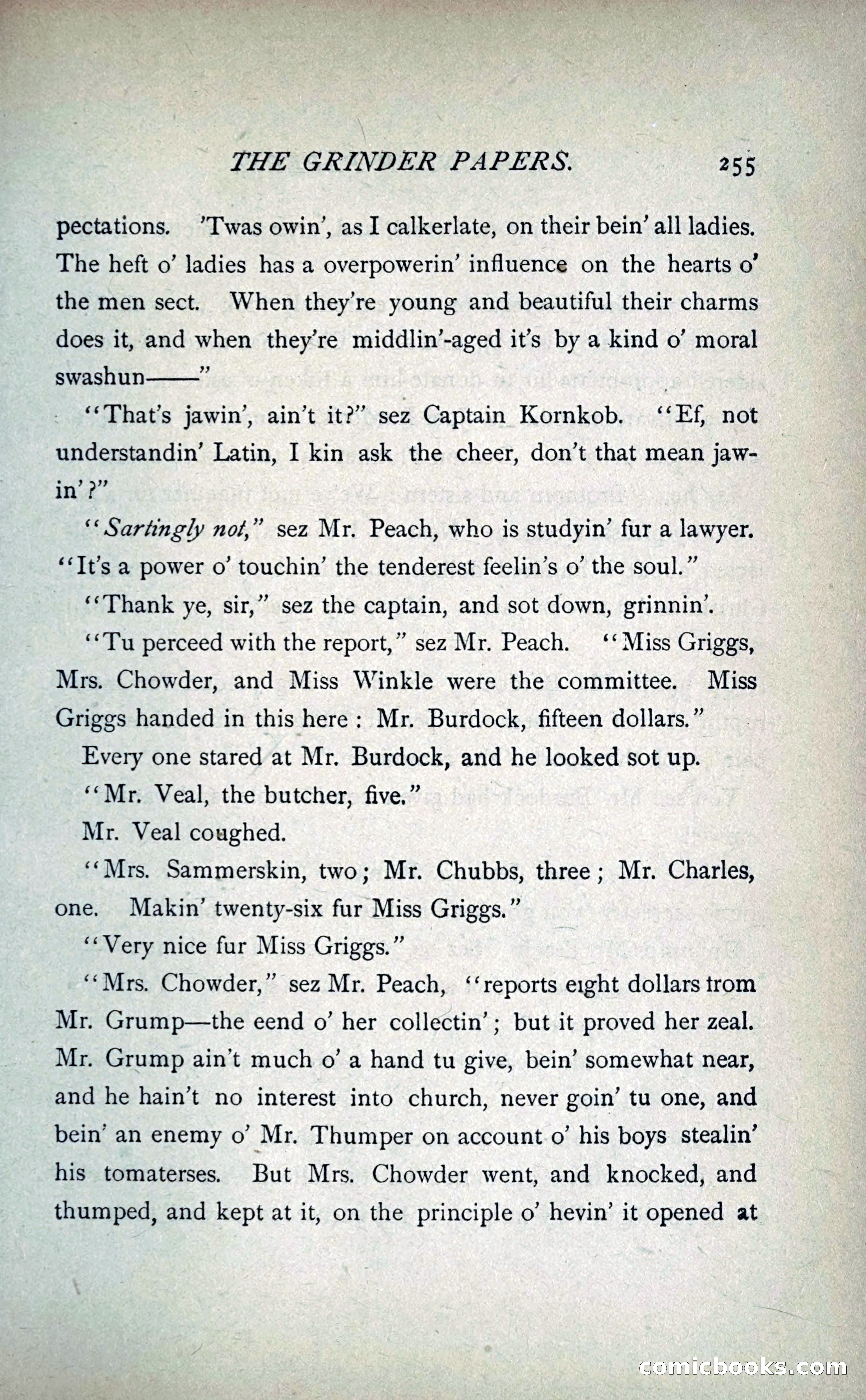 The Grinder Papers — page 260 of 360