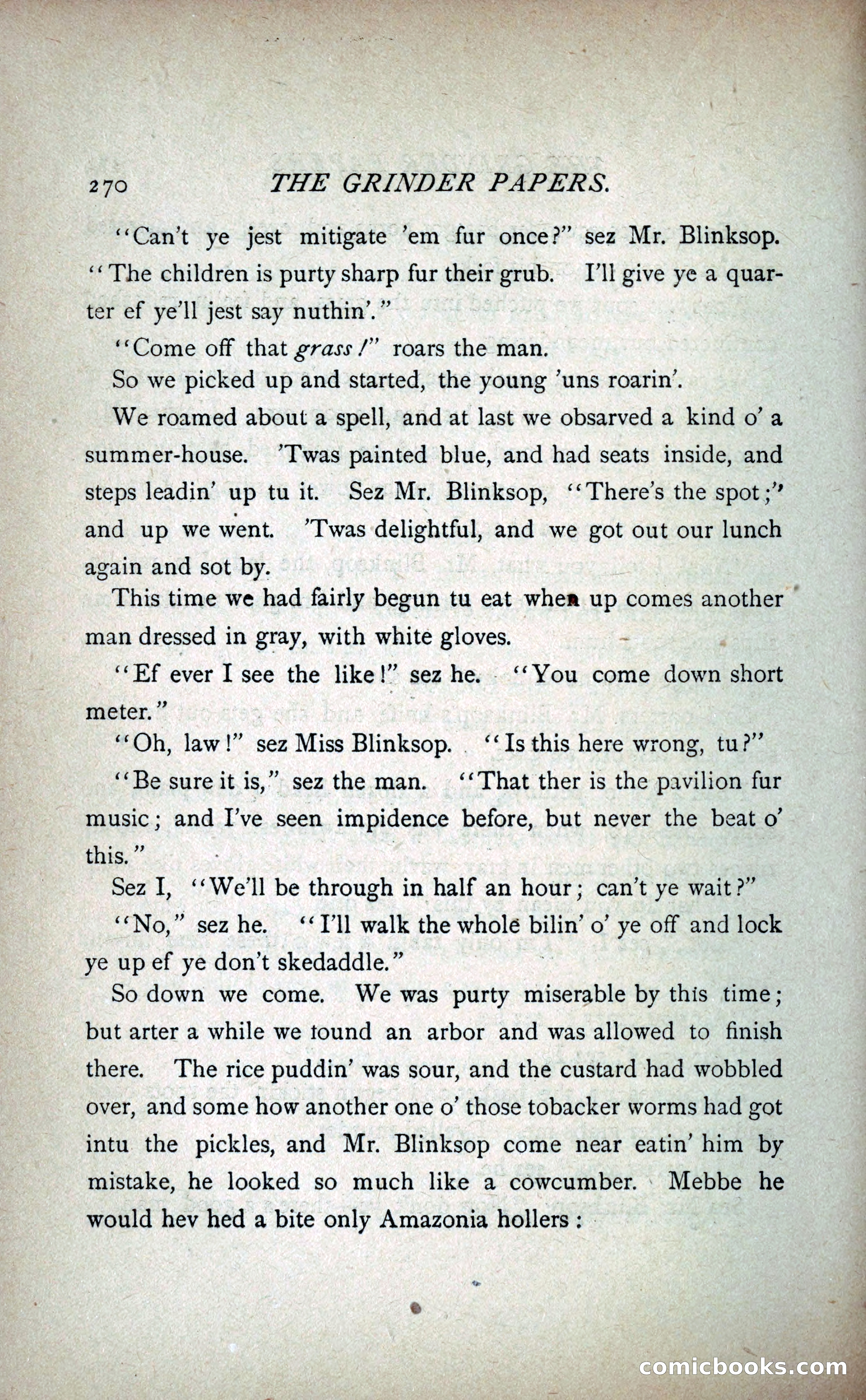 The Grinder Papers — page 275 of 360