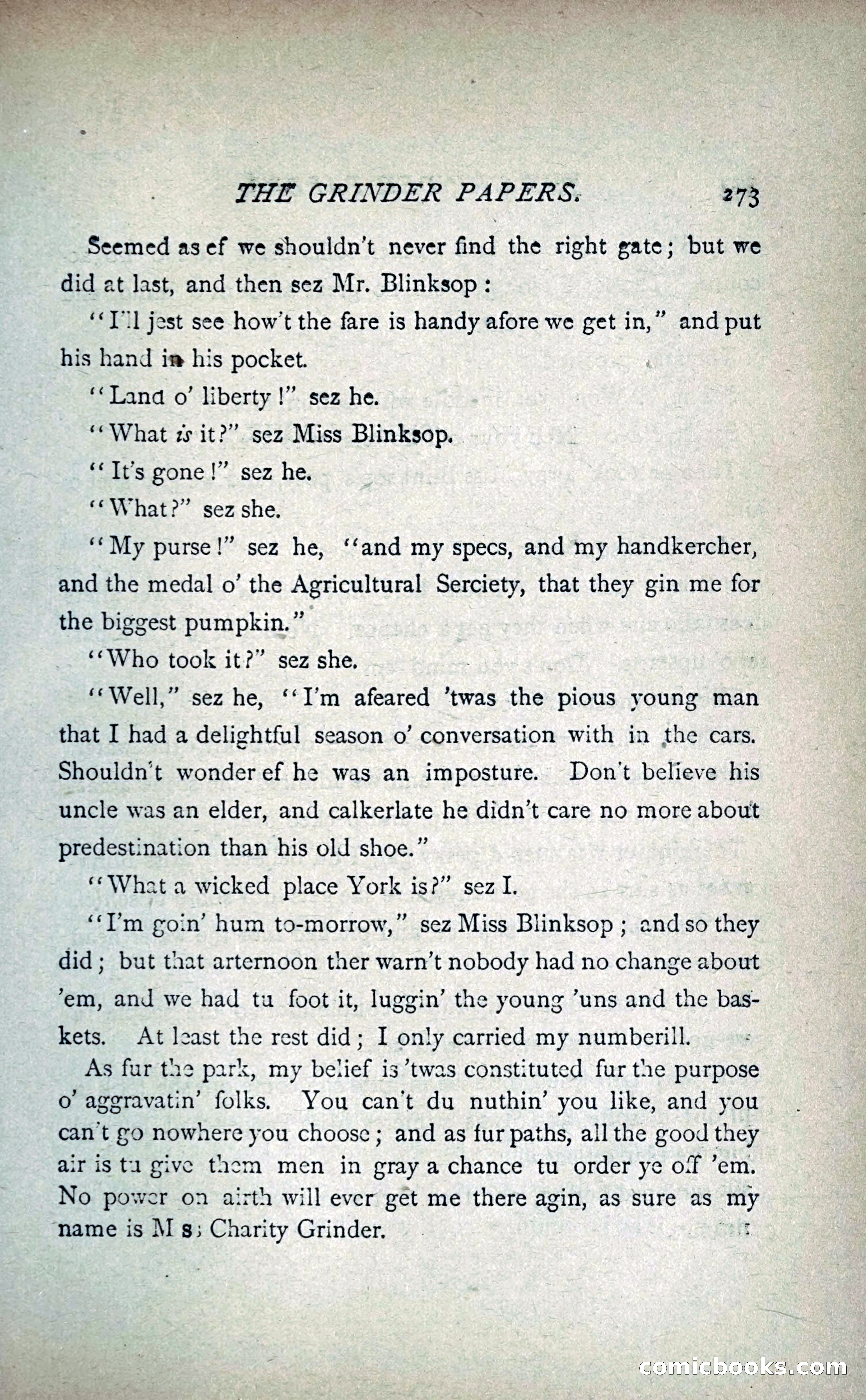 The Grinder Papers — page 278 of 360