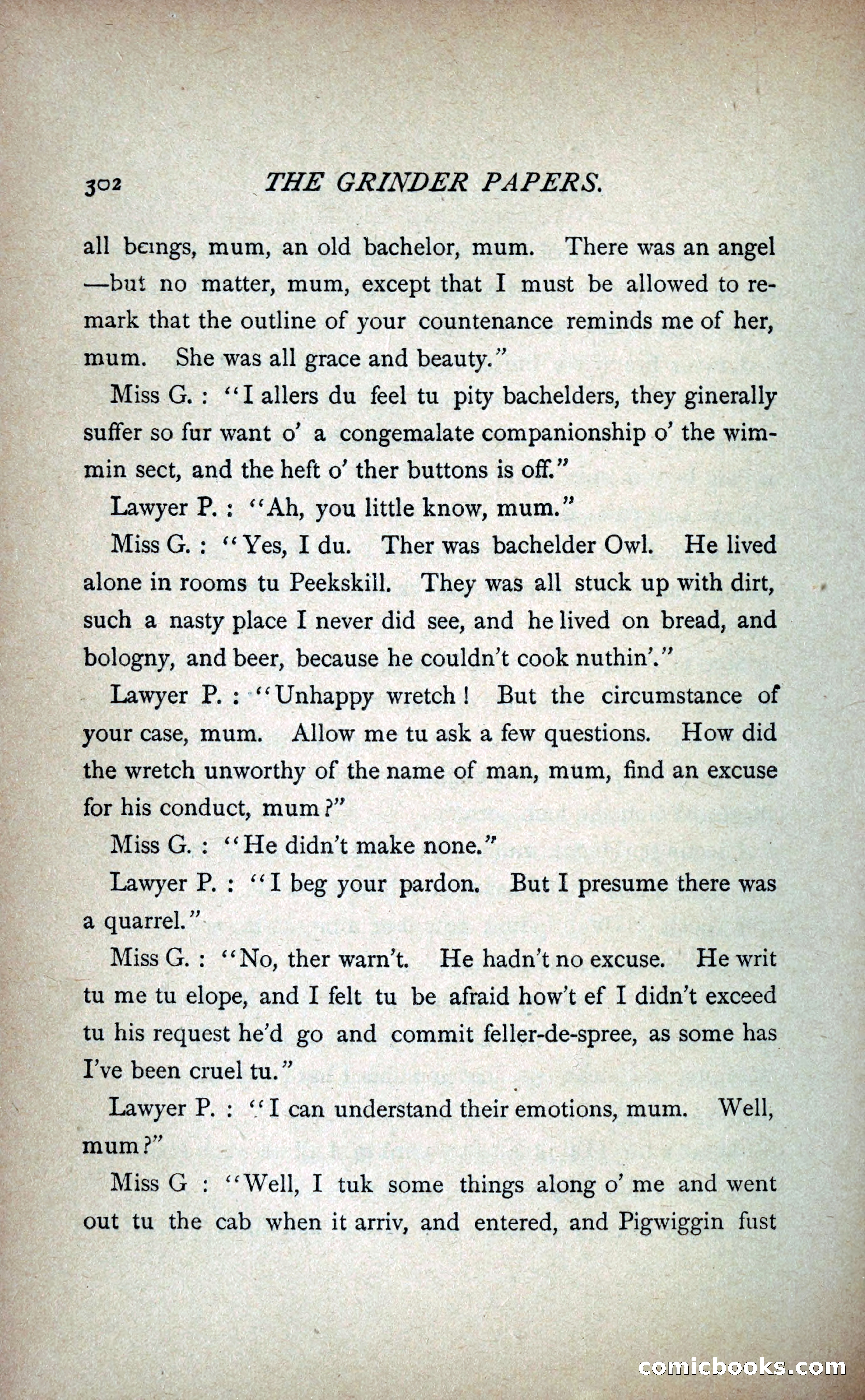 The Grinder Papers — page 307 of 360