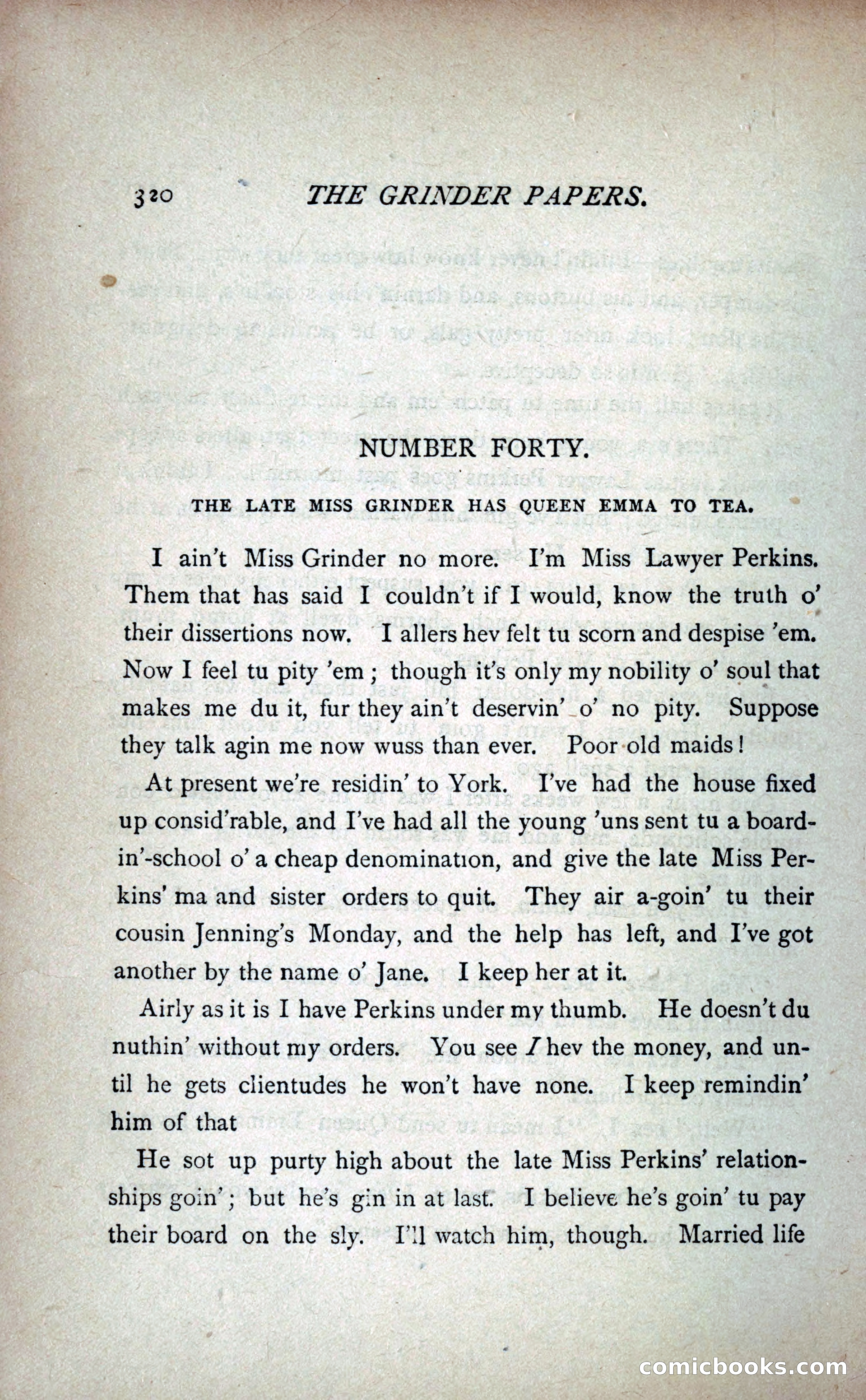 The Grinder Papers — page 325 of 360