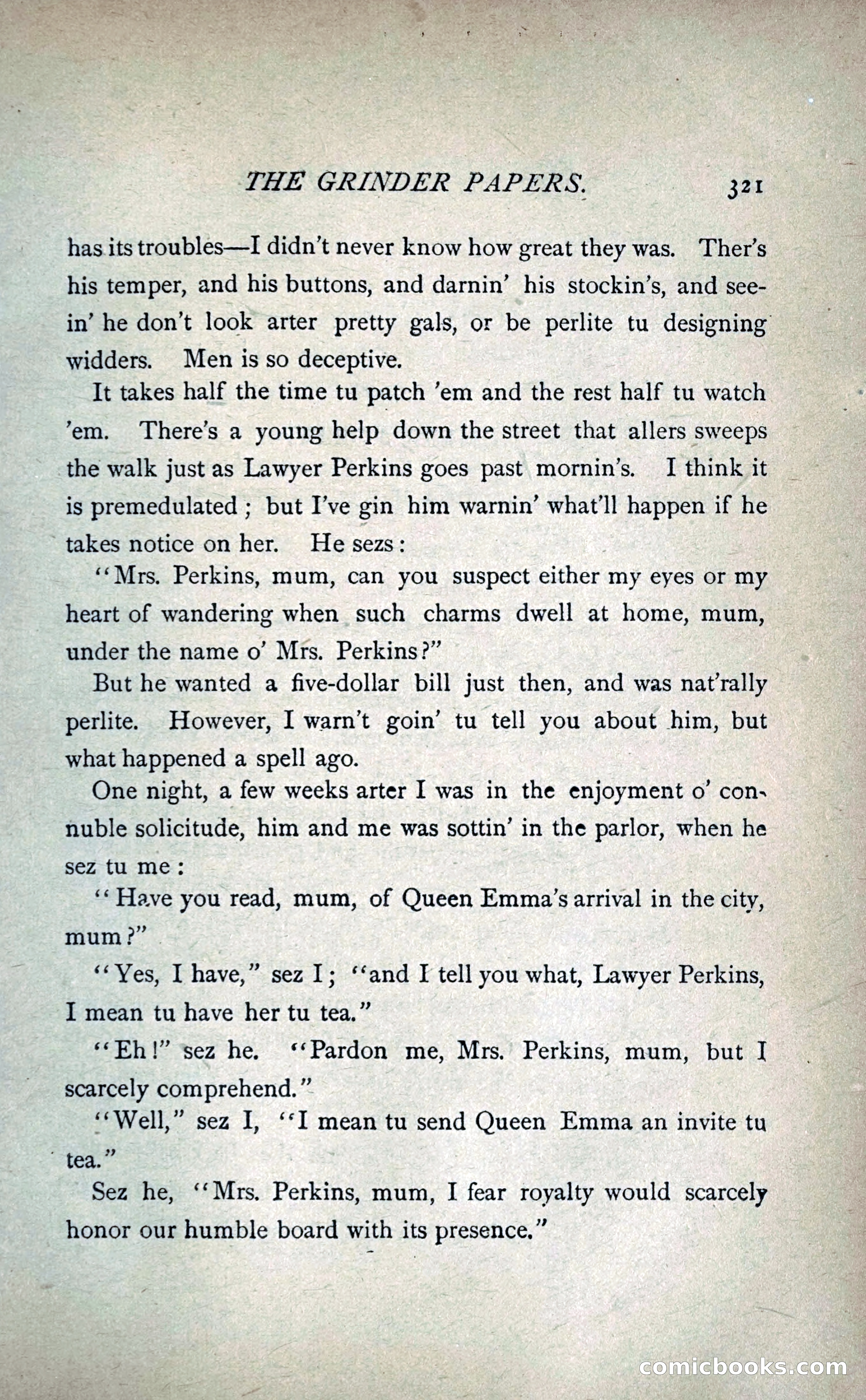 The Grinder Papers — page 326 of 360