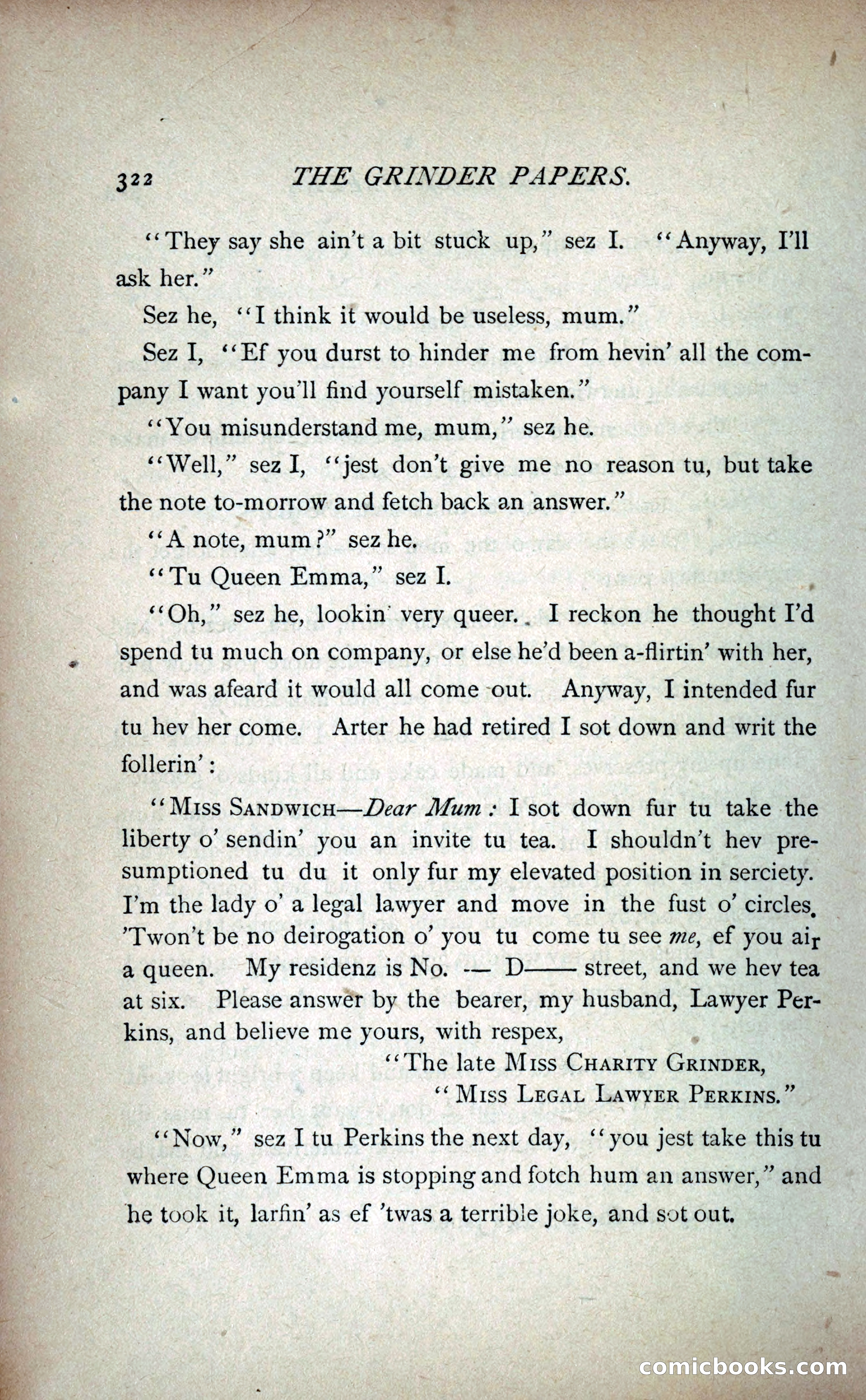 The Grinder Papers — page 327 of 360
