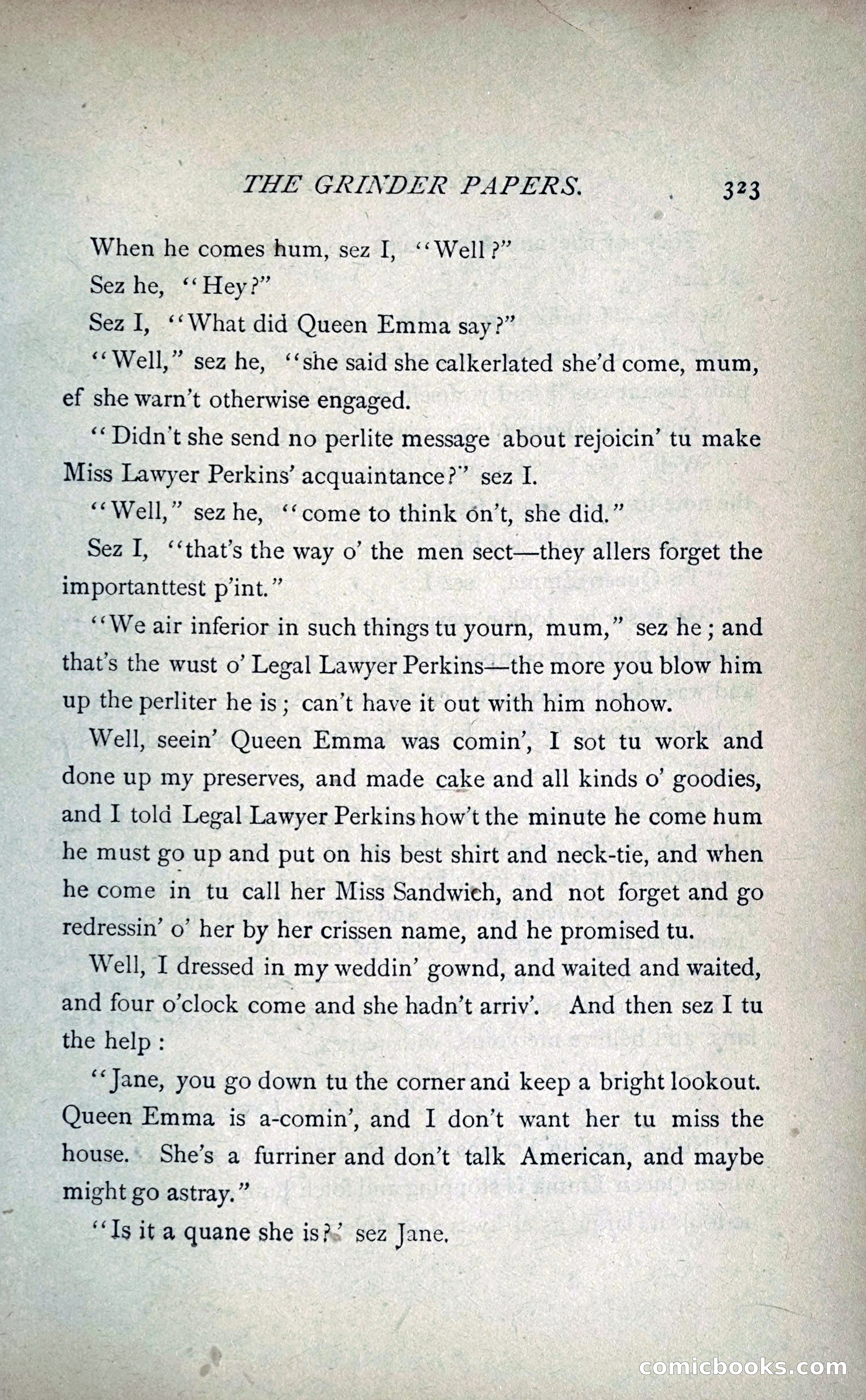 The Grinder Papers — page 328 of 360