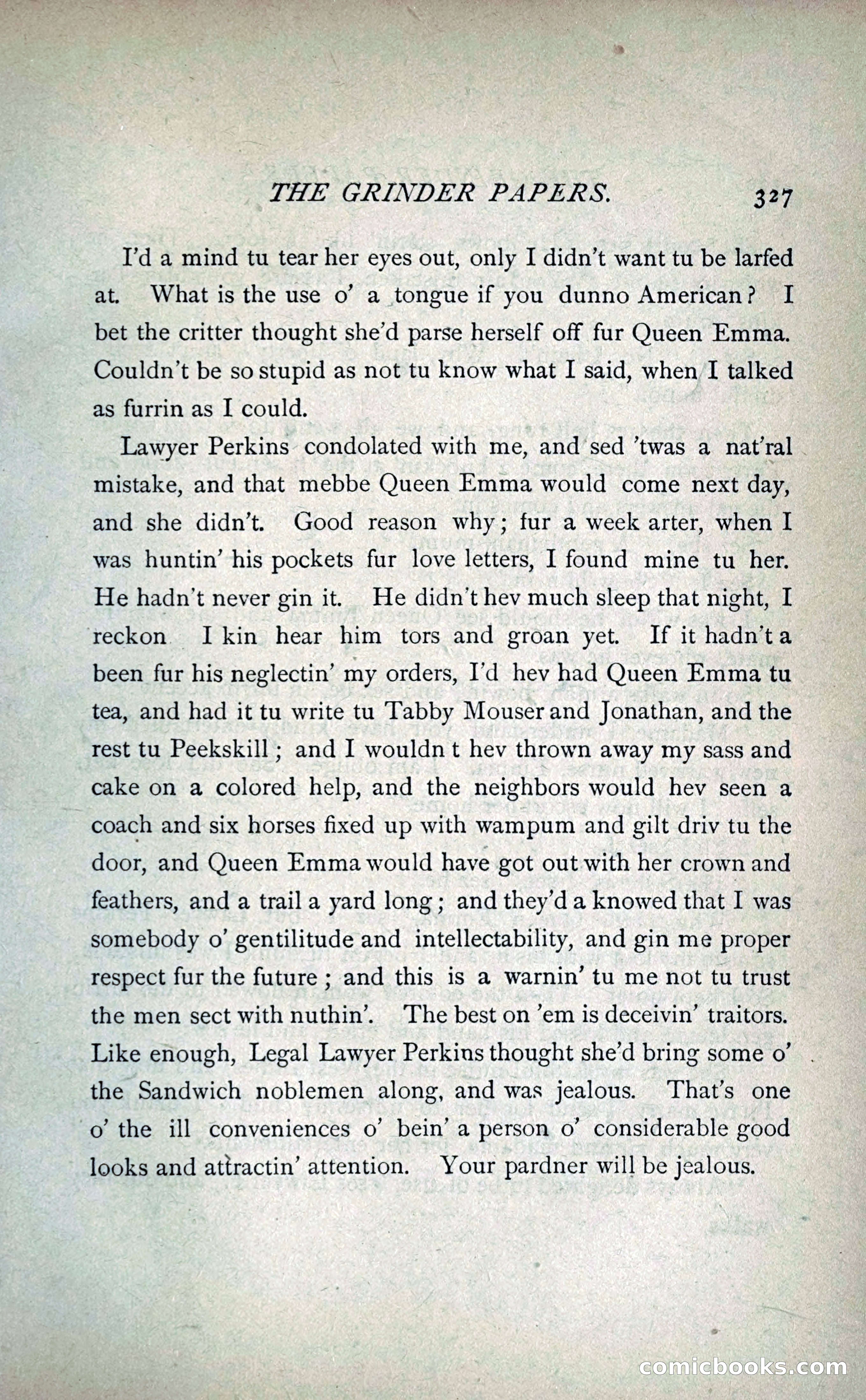 The Grinder Papers — page 332 of 360