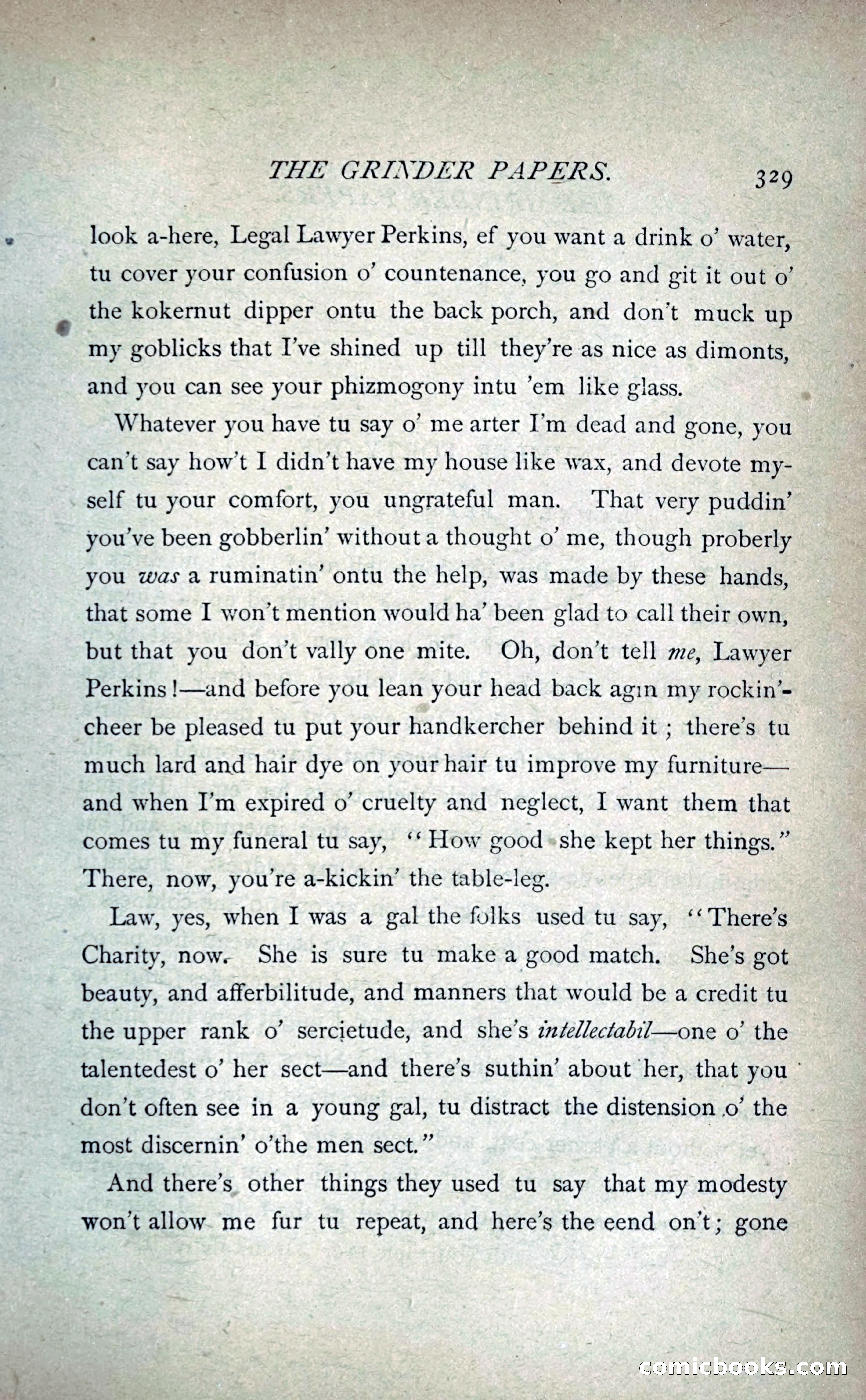 The Grinder Papers — page 334 of 360