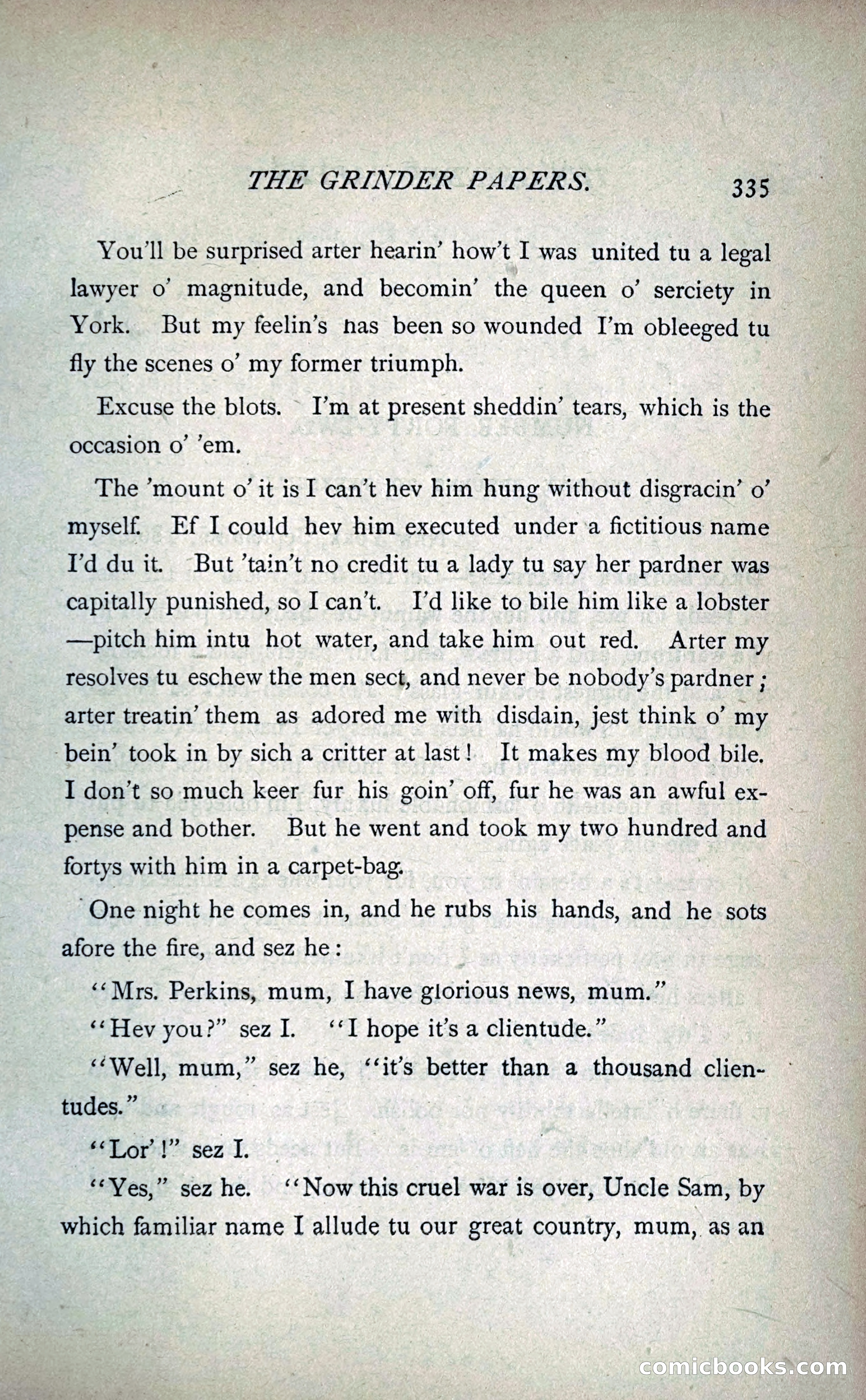 The Grinder Papers — page 340 of 360