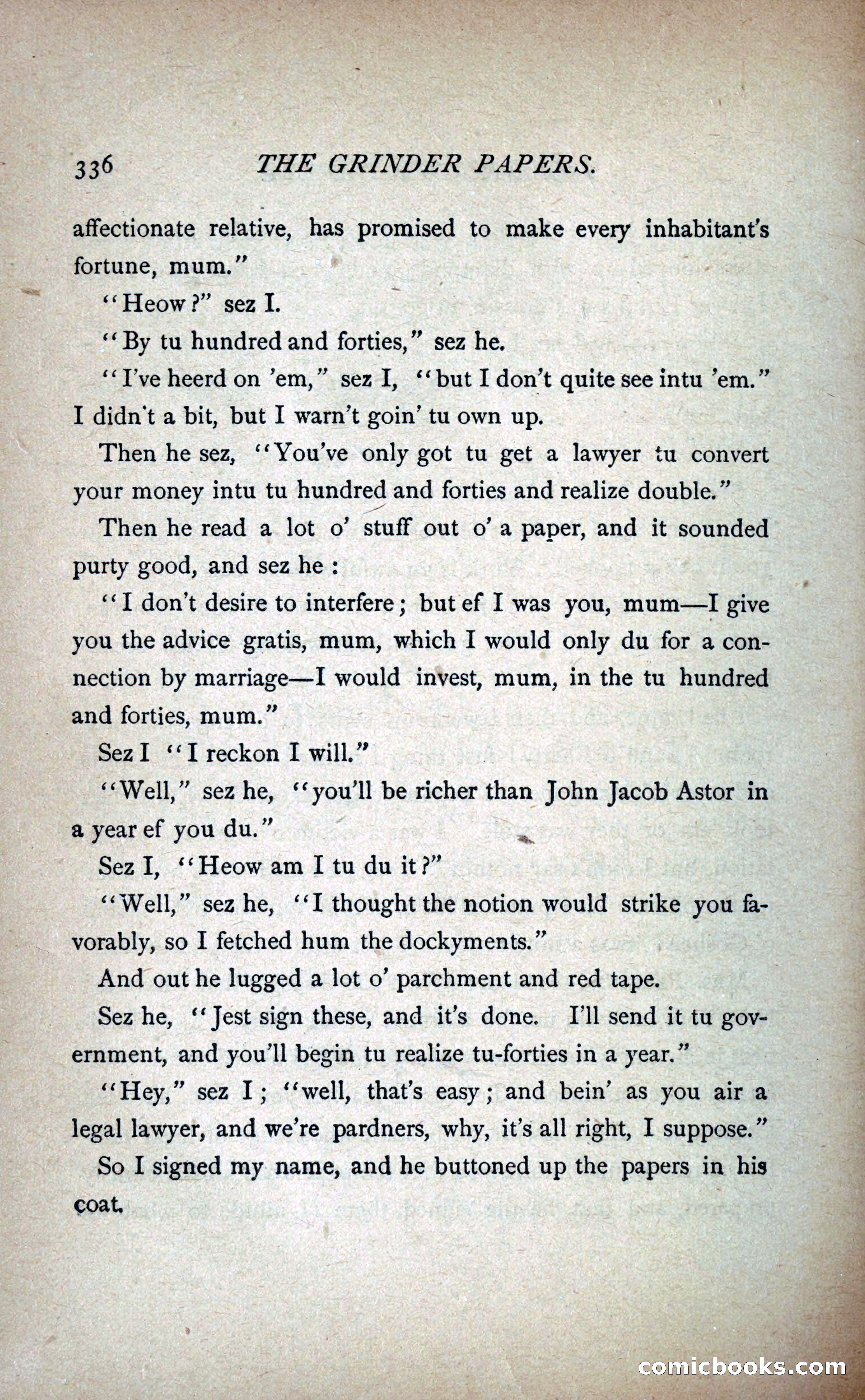 The Grinder Papers — page 341 of 360