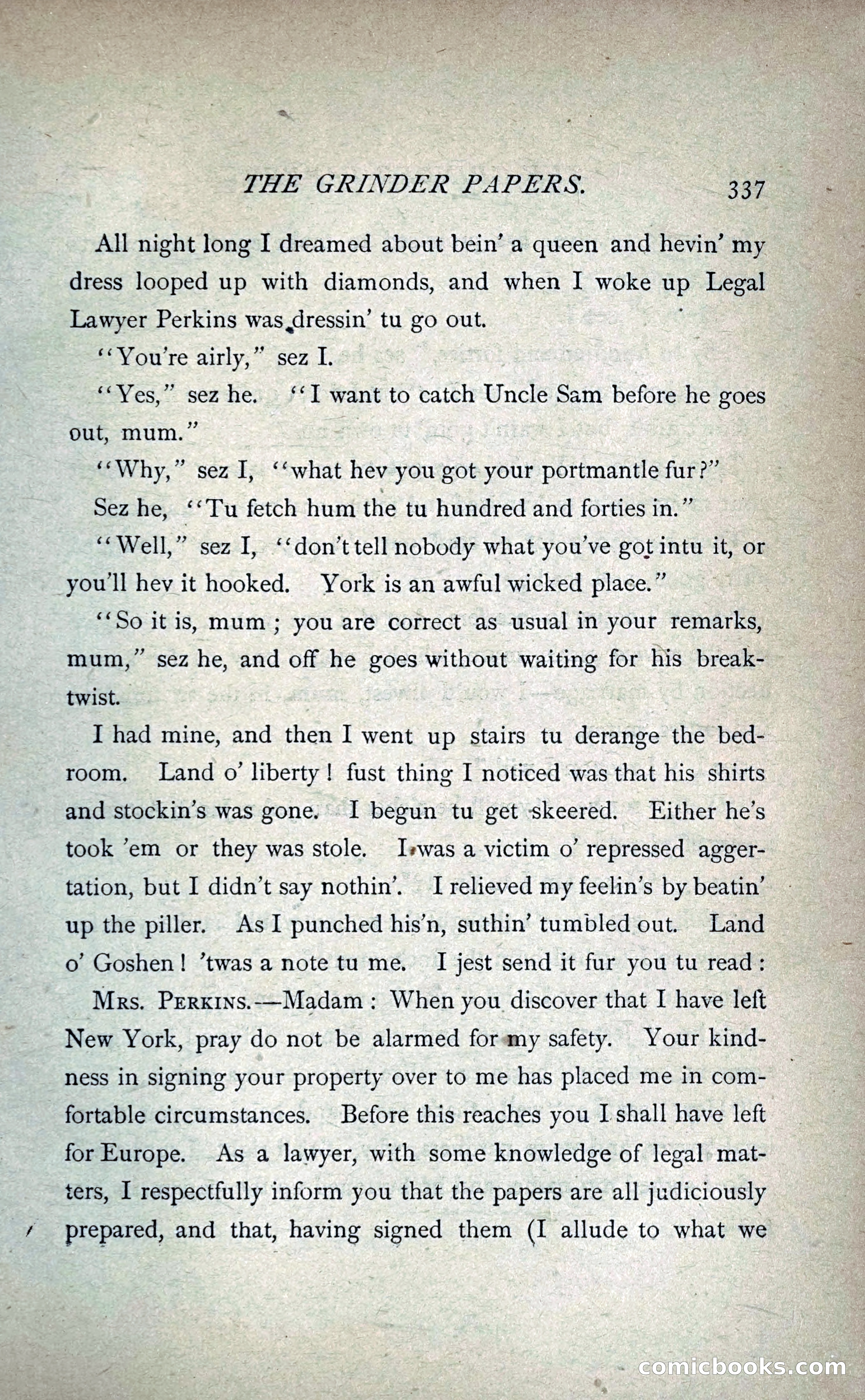 The Grinder Papers — page 342 of 360