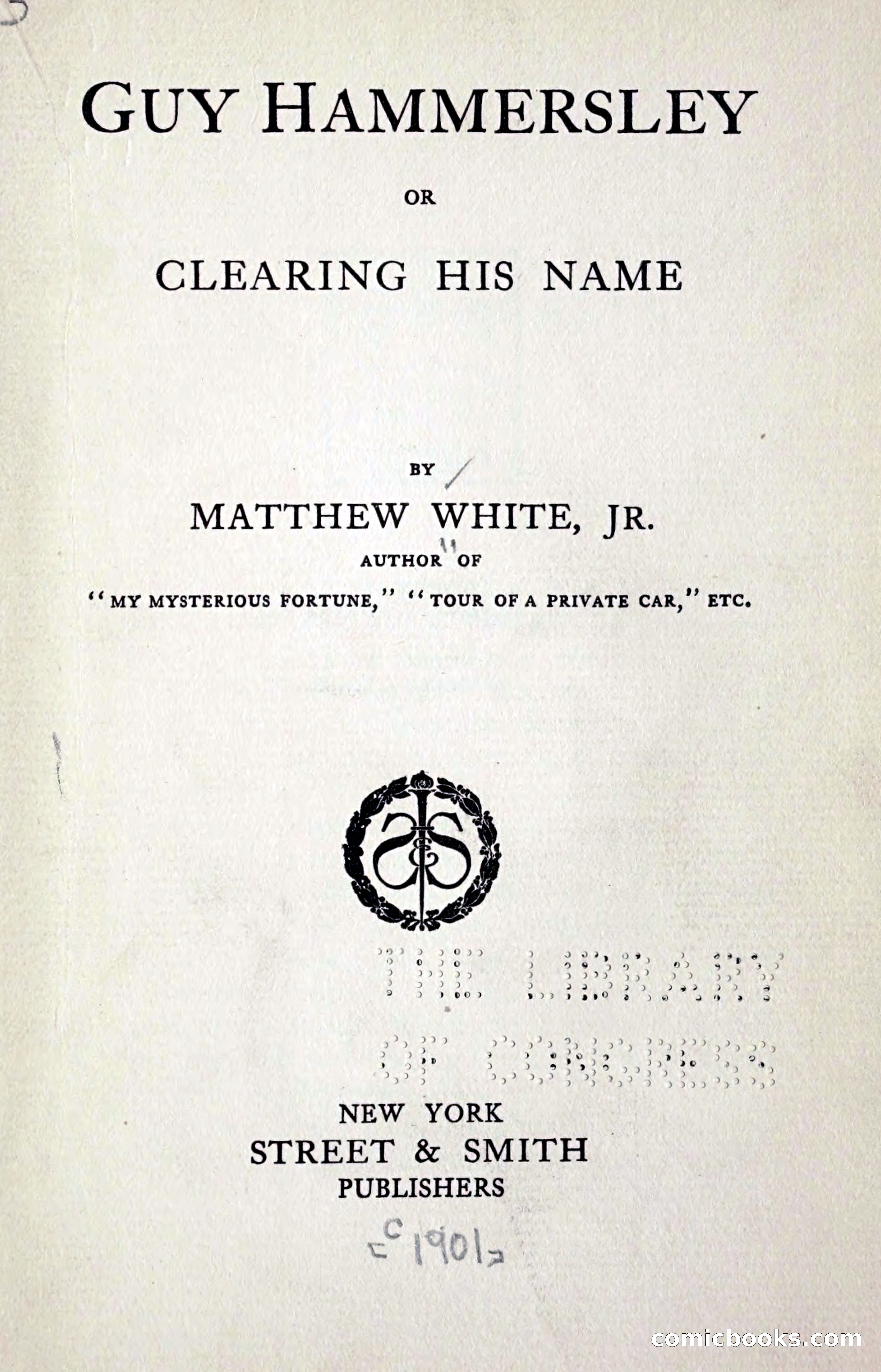 Guy Hammersley; or, Clearing his Name — page 12 of 264