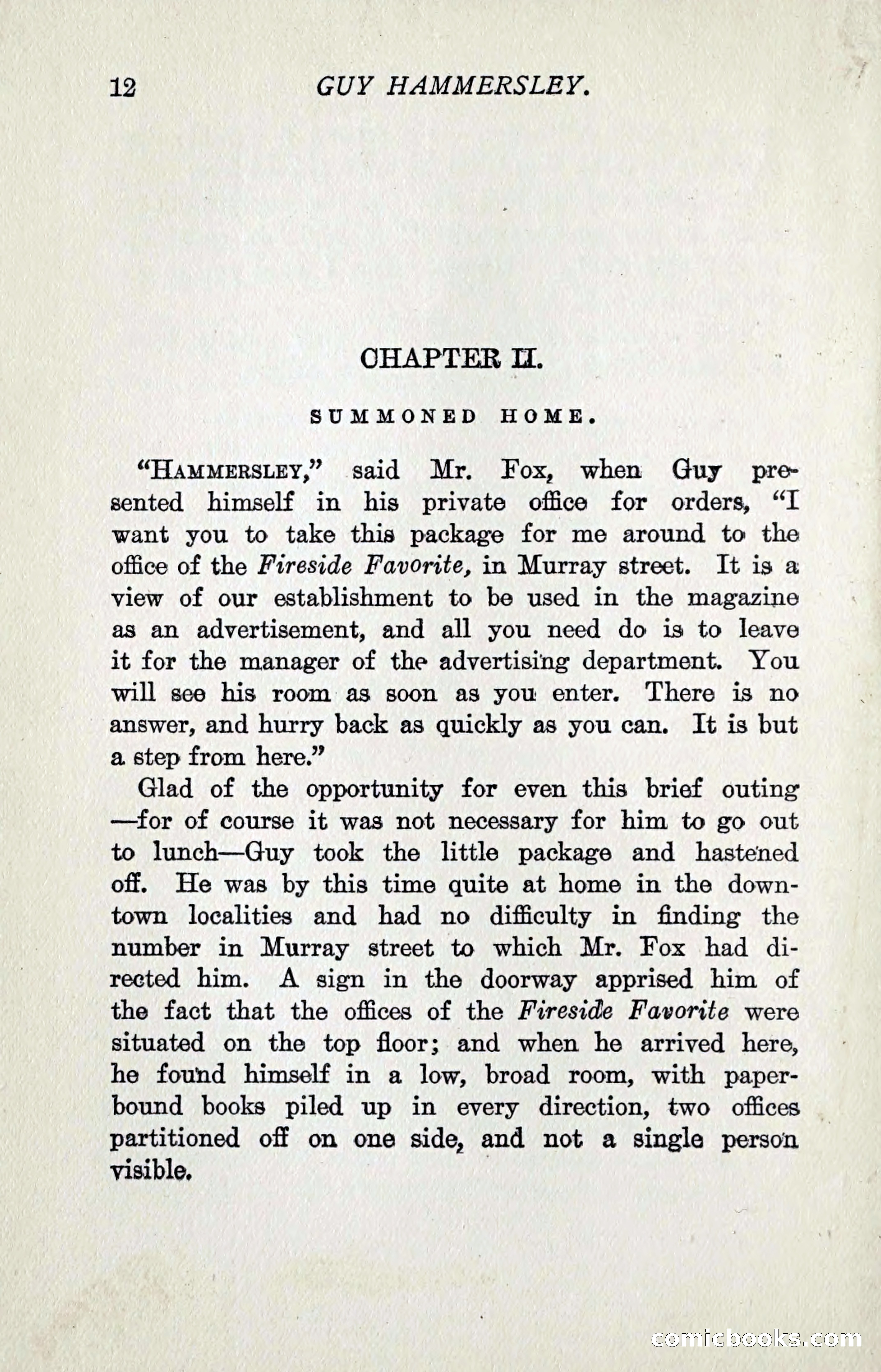 Guy Hammersley; or, Clearing his Name — page 21 of 264