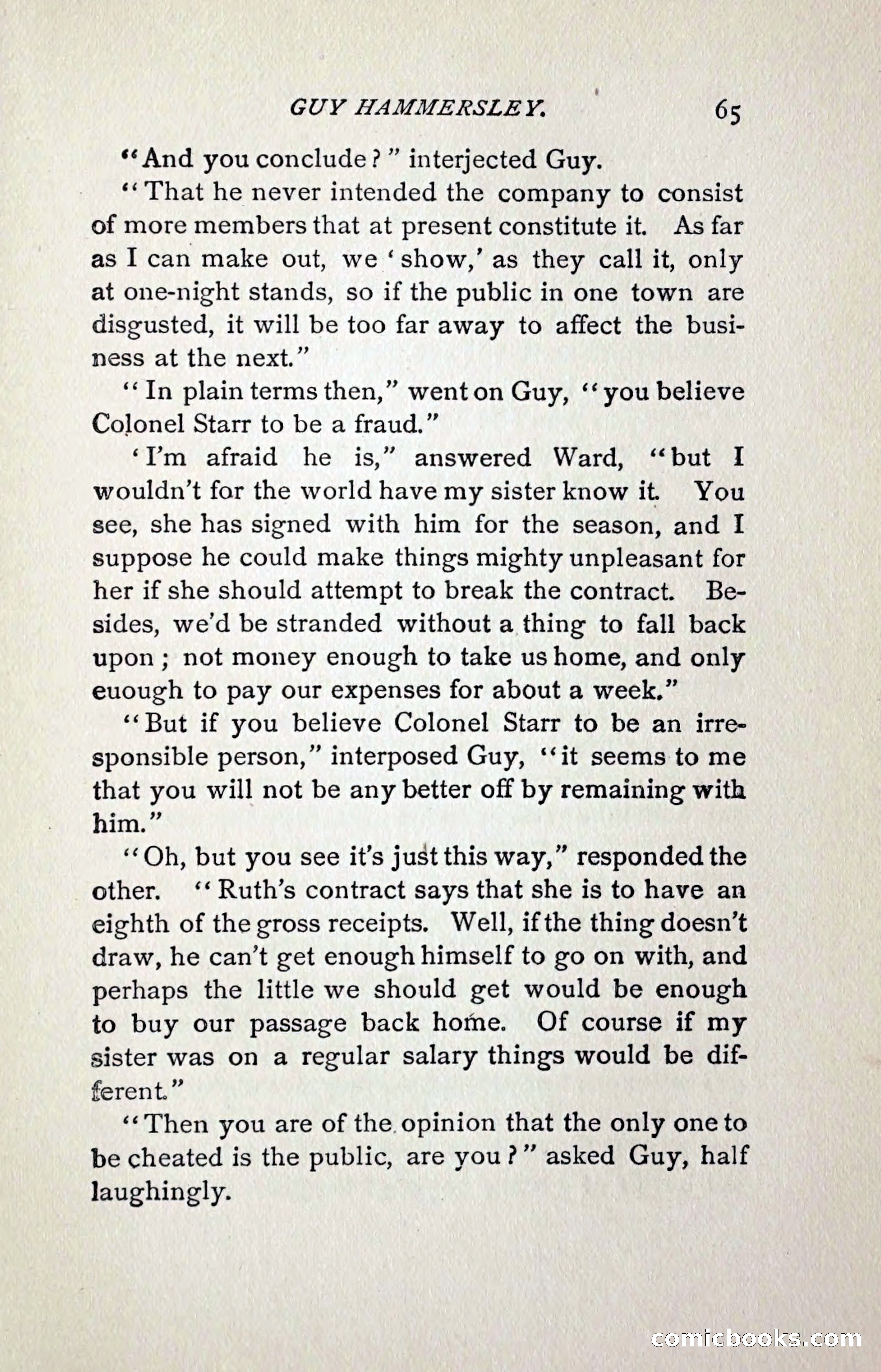 Guy Hammersley; or, Clearing his Name — page 74 of 264