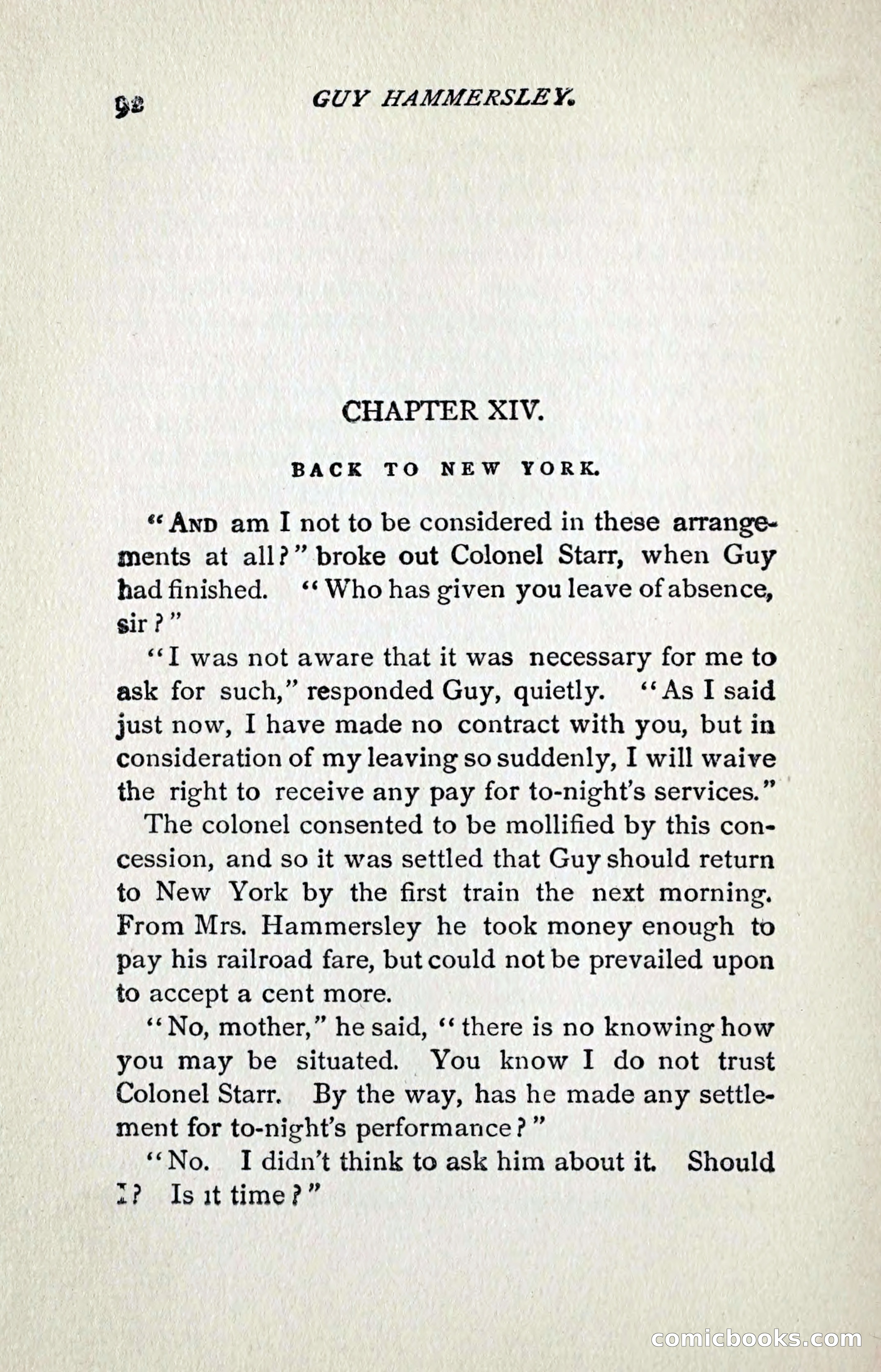 Guy Hammersley; or, Clearing his Name — page 101 of 264