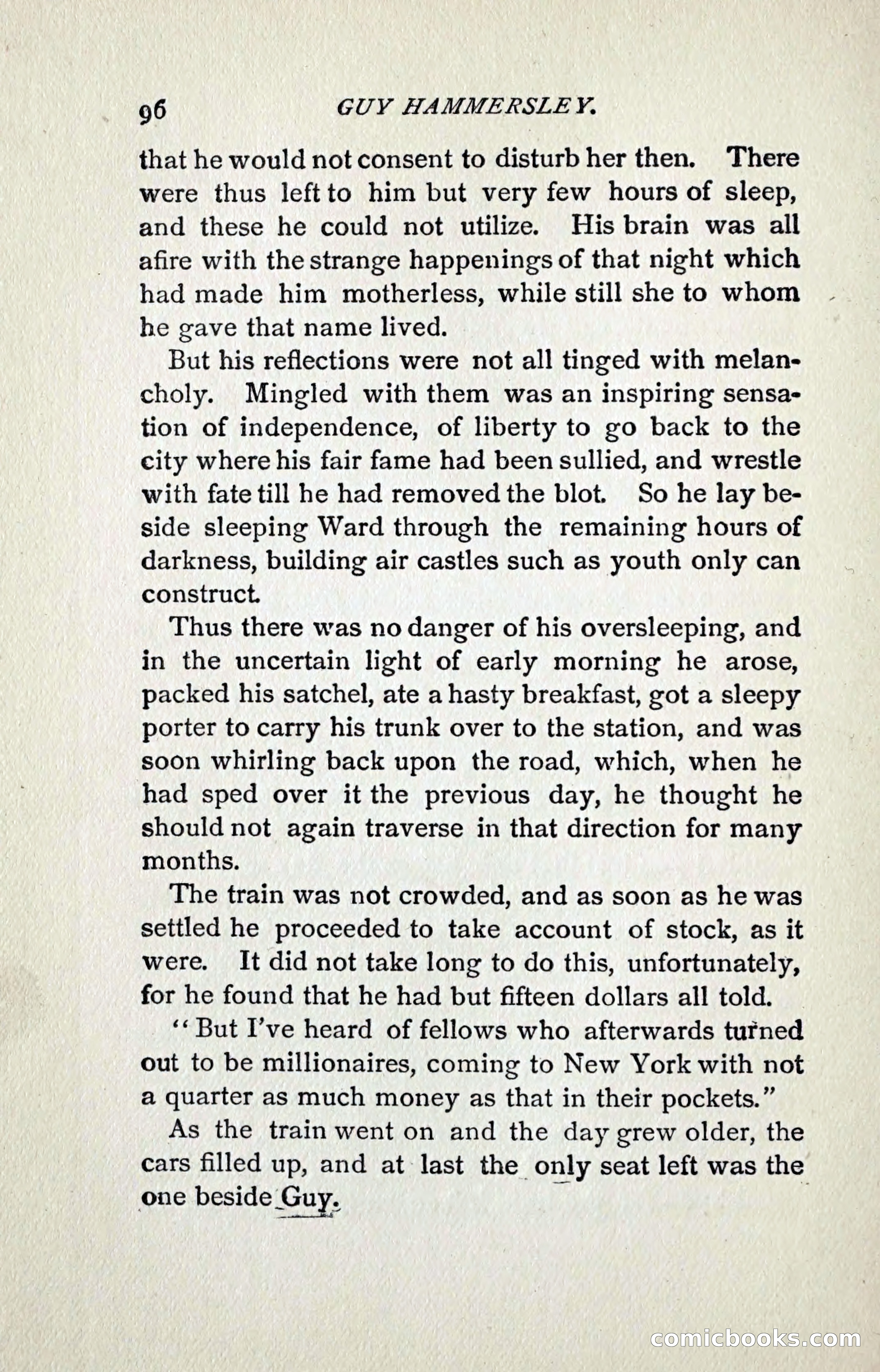 Guy Hammersley; or, Clearing his Name — page 105 of 264