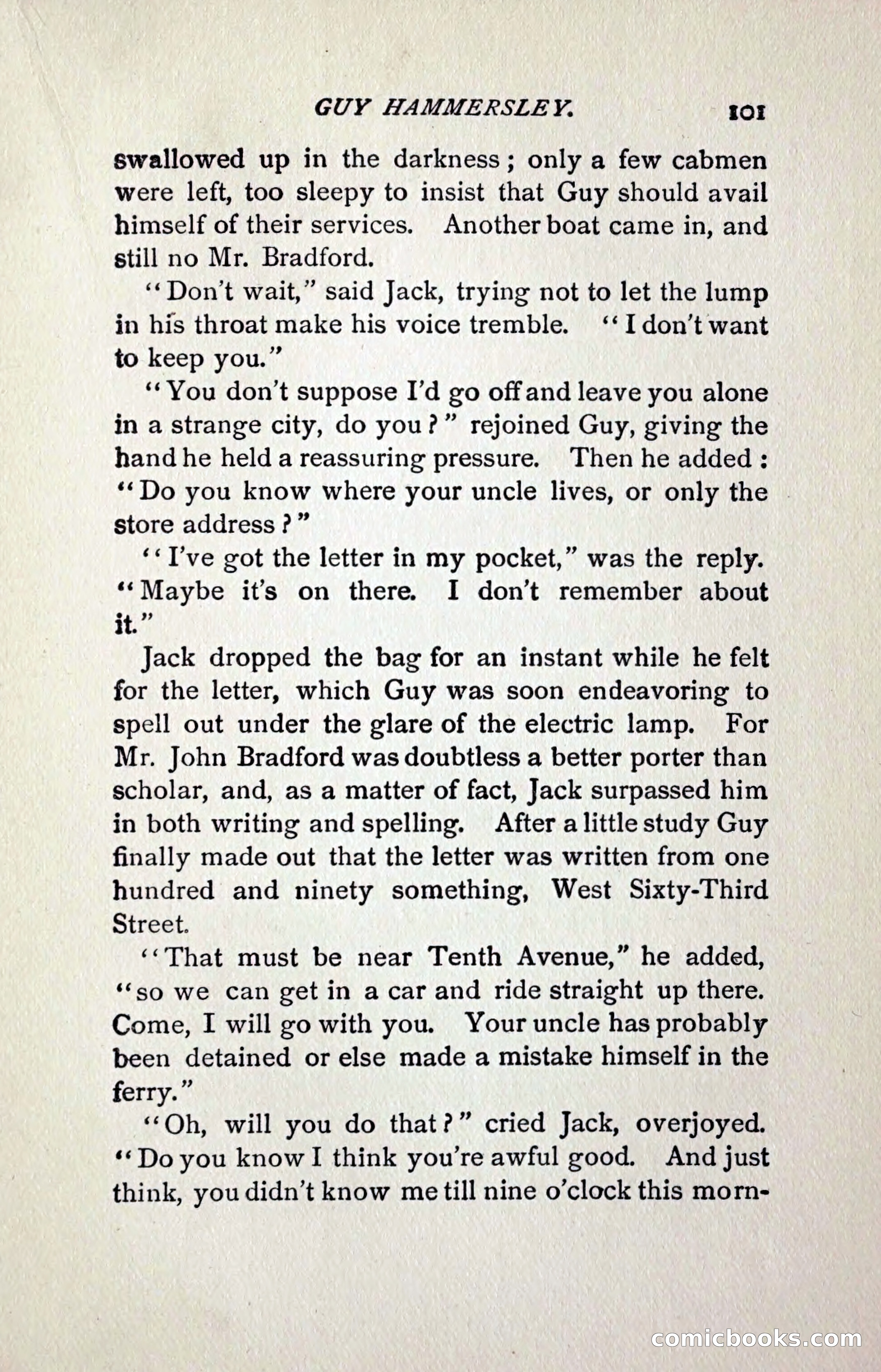 Guy Hammersley; or, Clearing his Name — page 110 of 264