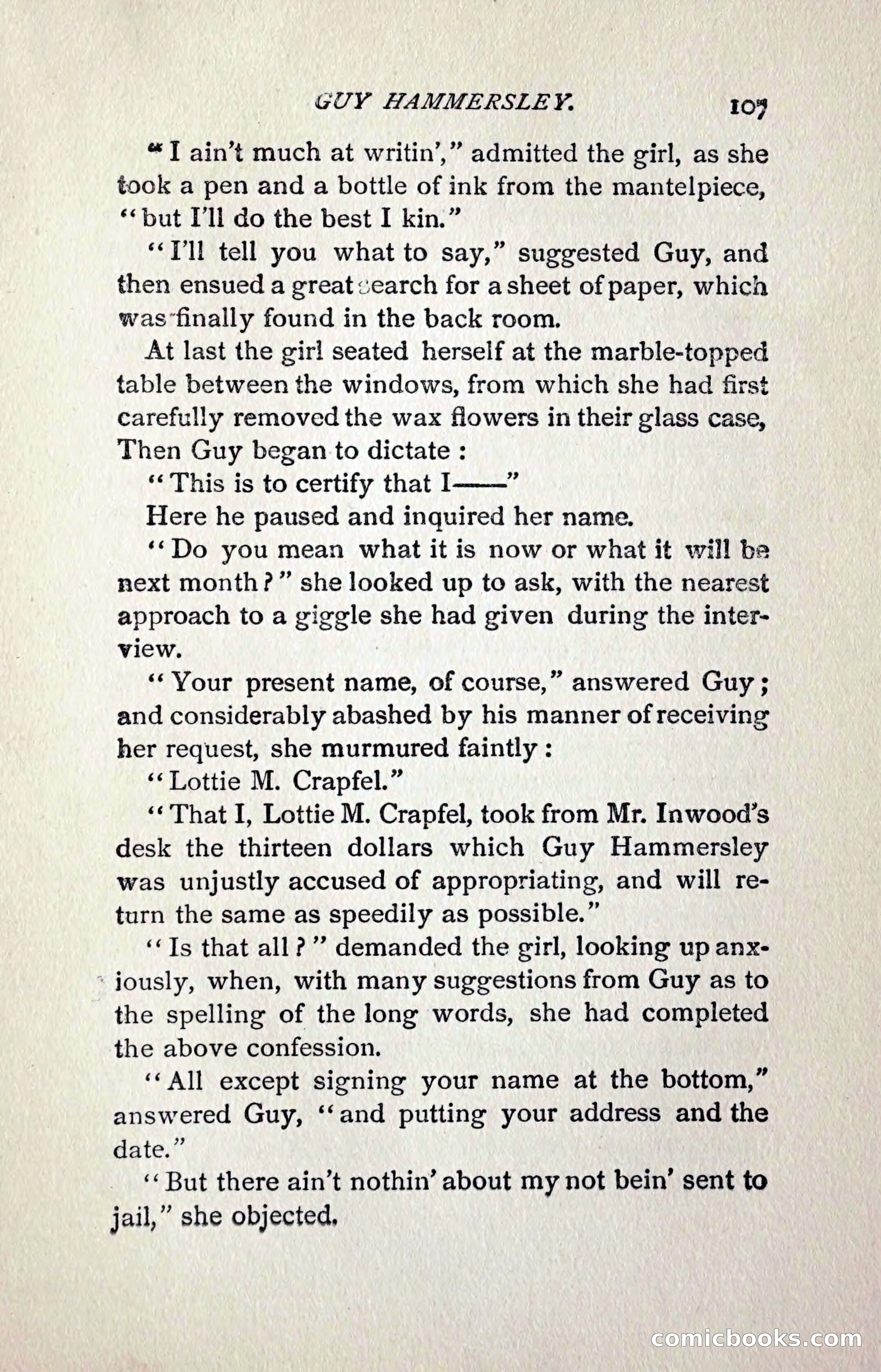 Guy Hammersley; or, Clearing his Name — page 116 of 264