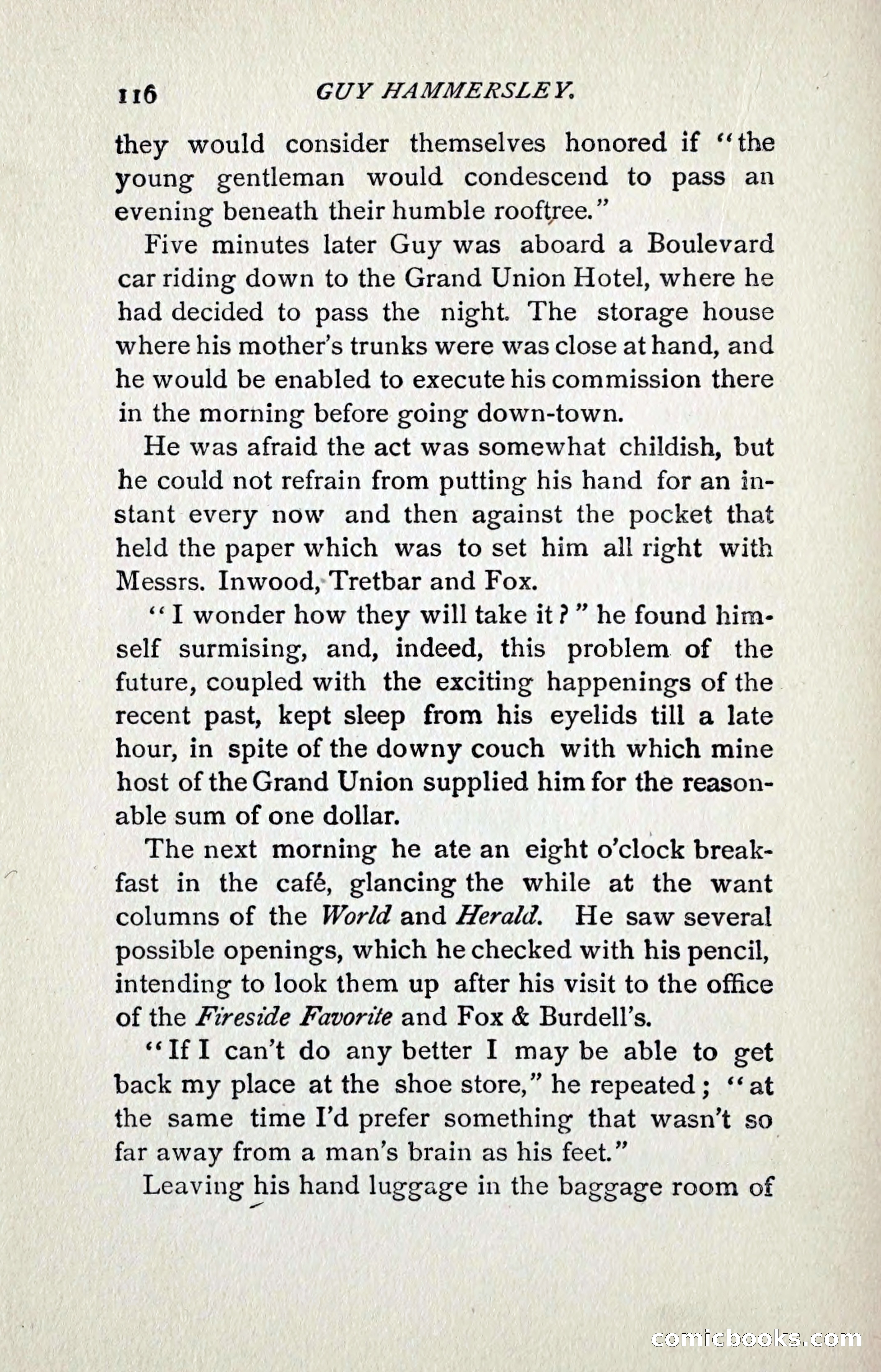 Guy Hammersley; or, Clearing his Name — page 125 of 264