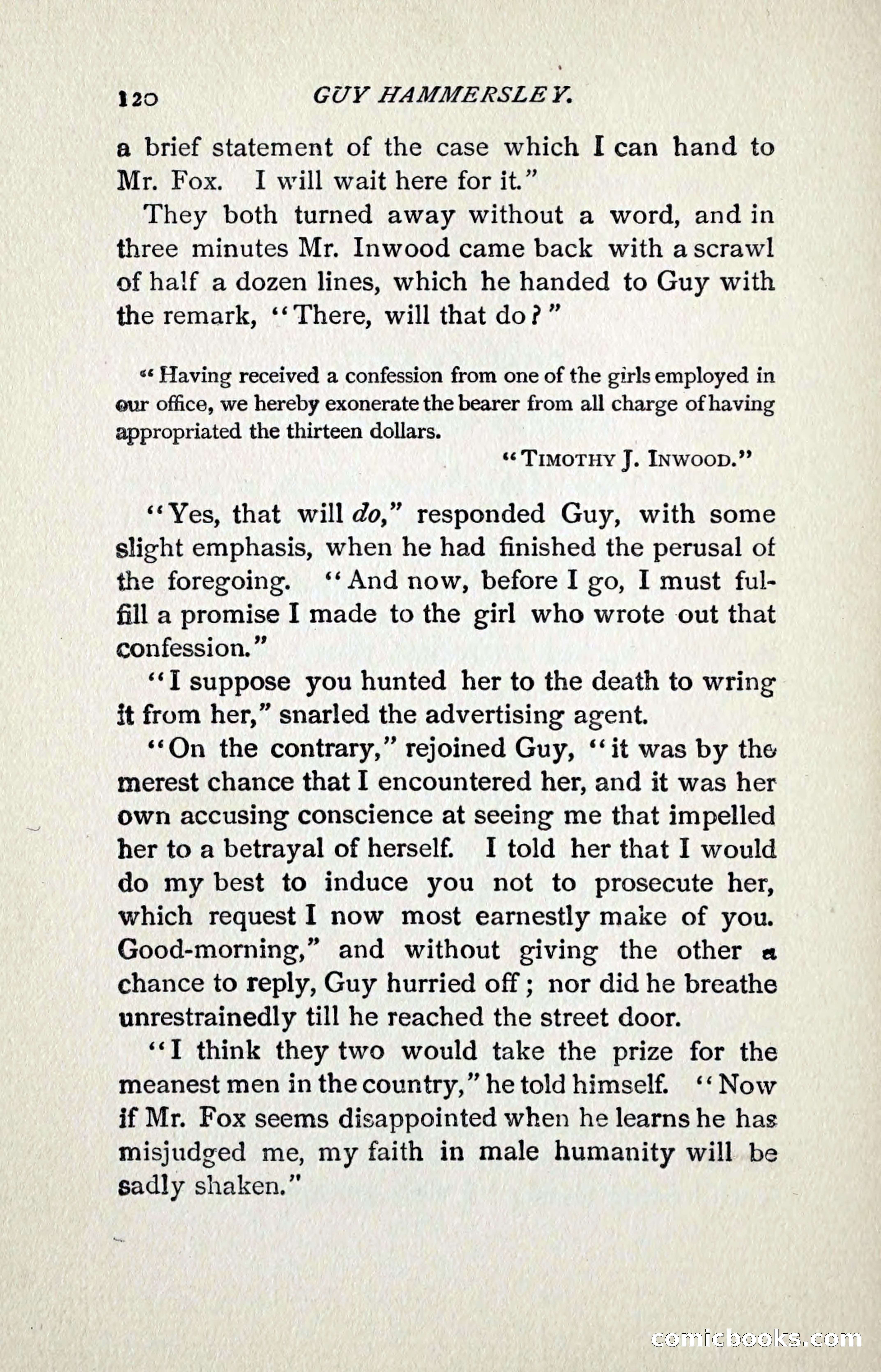 Guy Hammersley; or, Clearing his Name — page 129 of 264