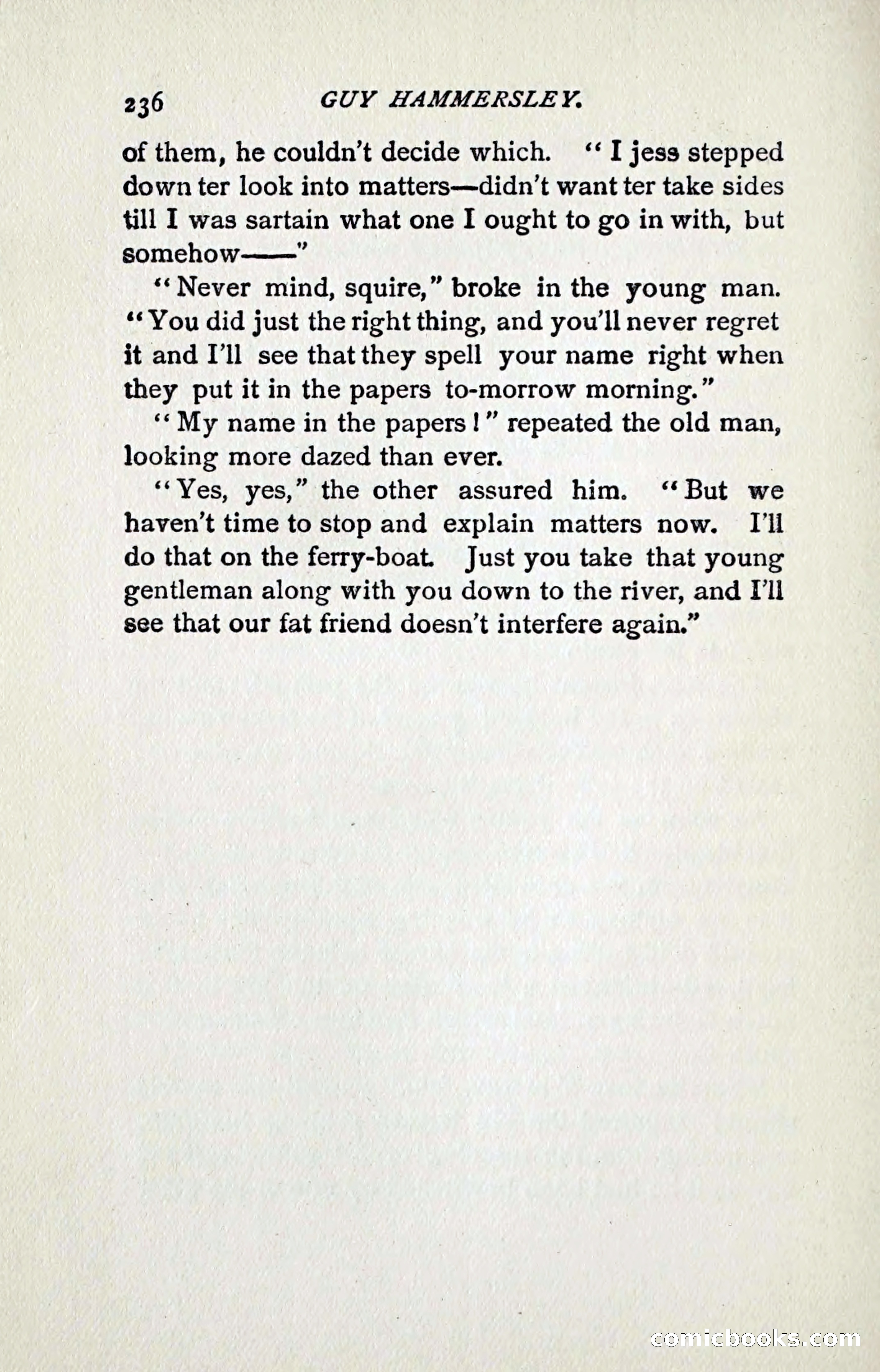 Guy Hammersley; or, Clearing his Name — page 245 of 264