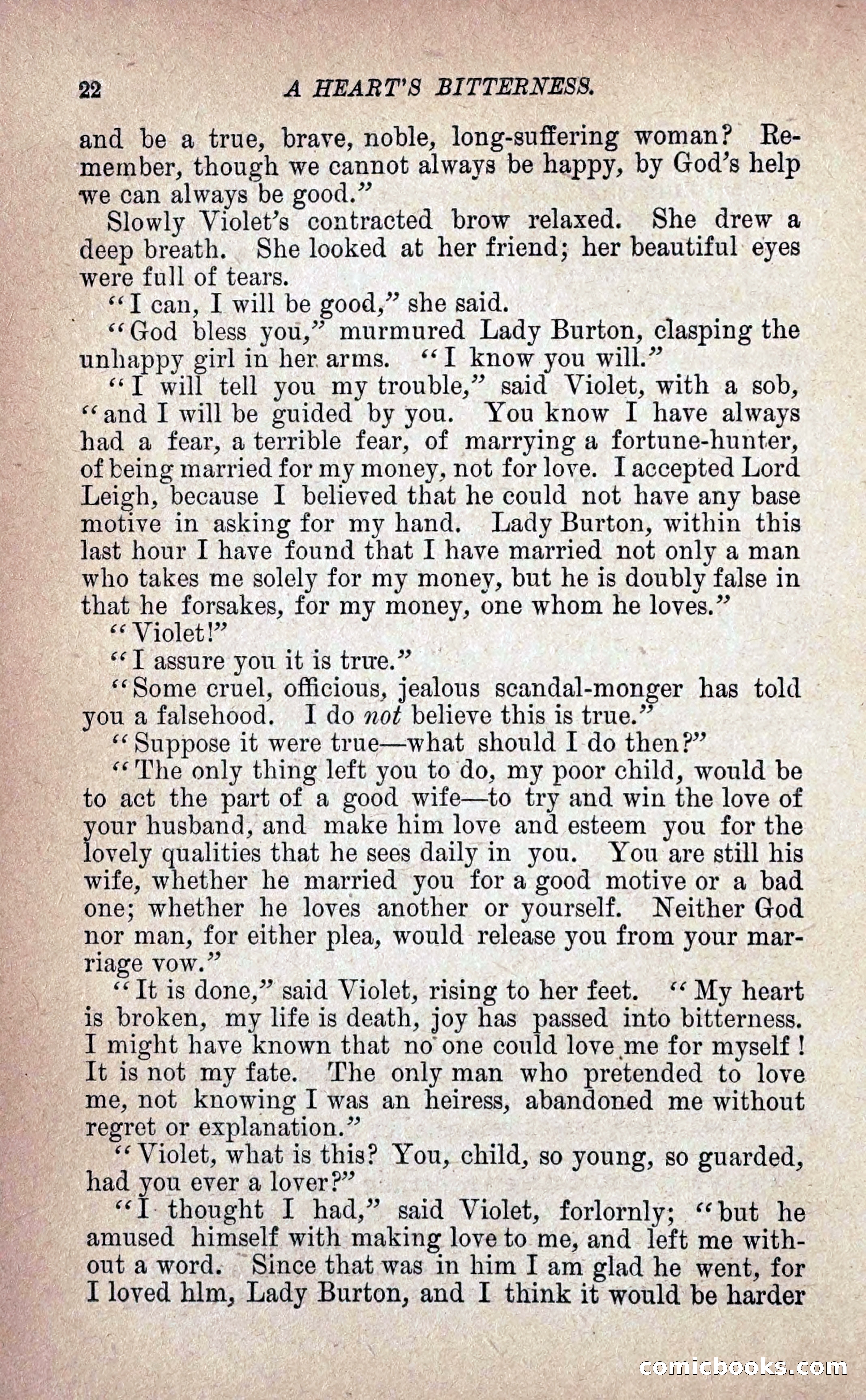 A Heart's Bitterness — page 30 of 298