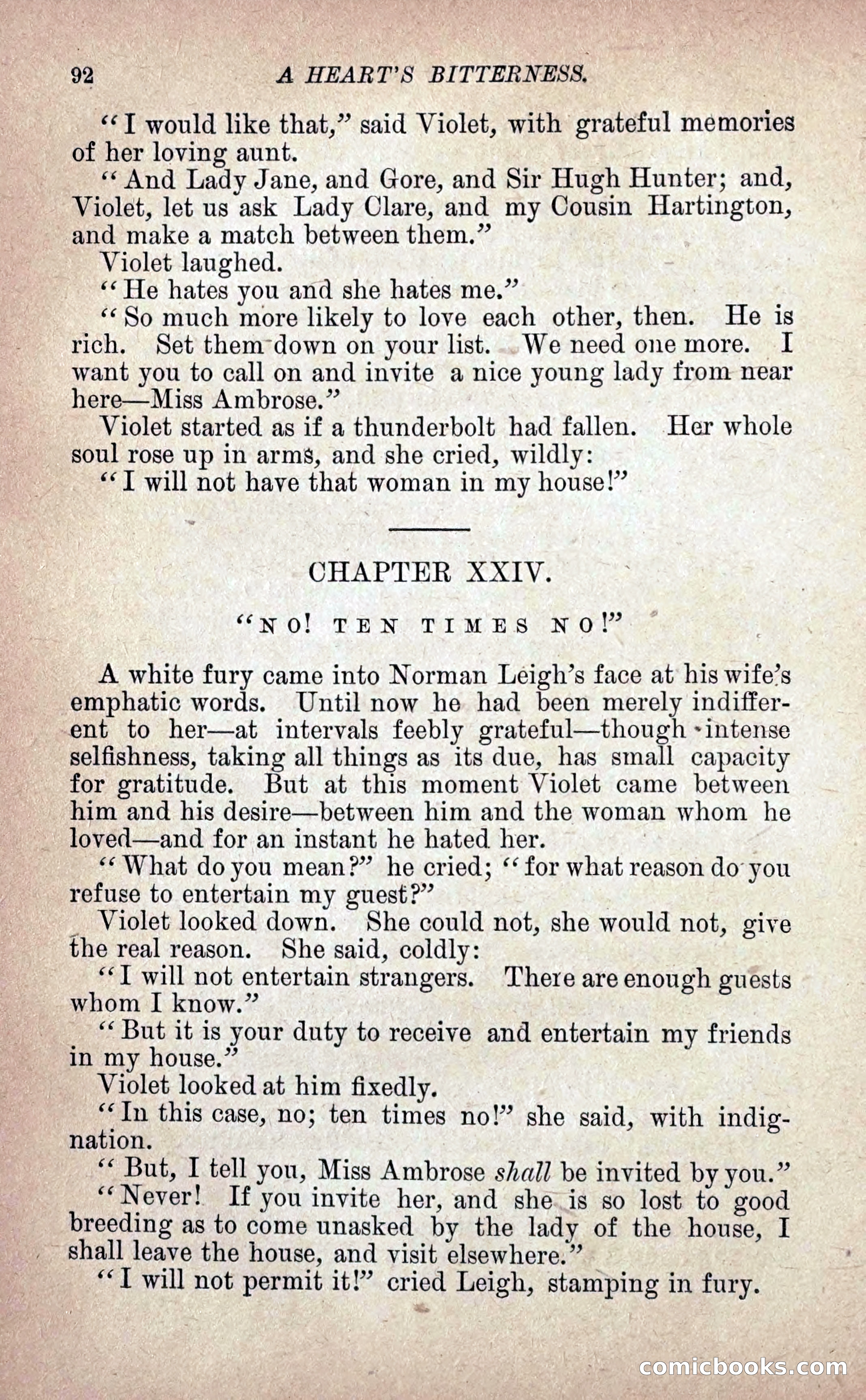 A Heart's Bitterness — page 100 of 298
