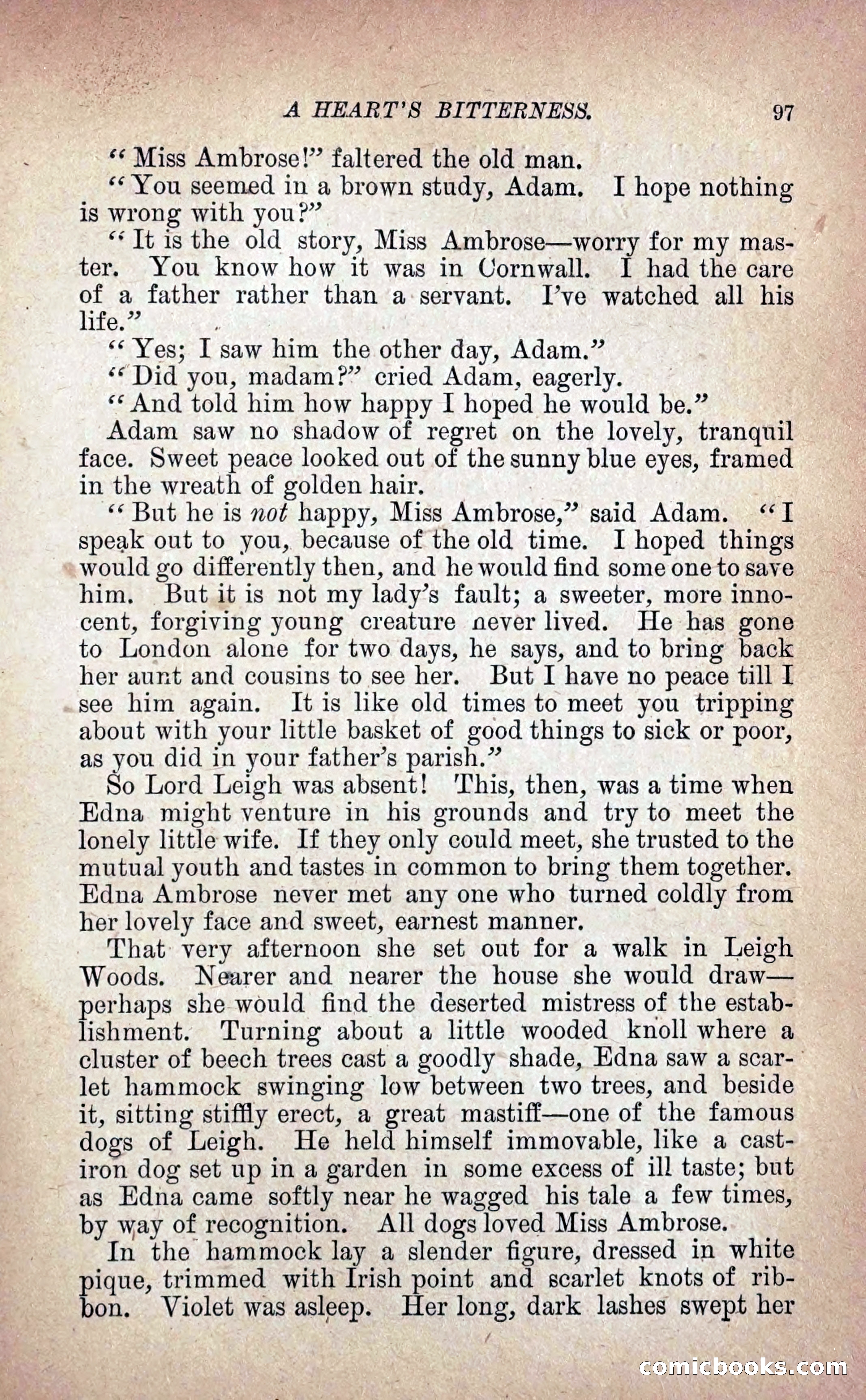 A Heart's Bitterness — page 105 of 298