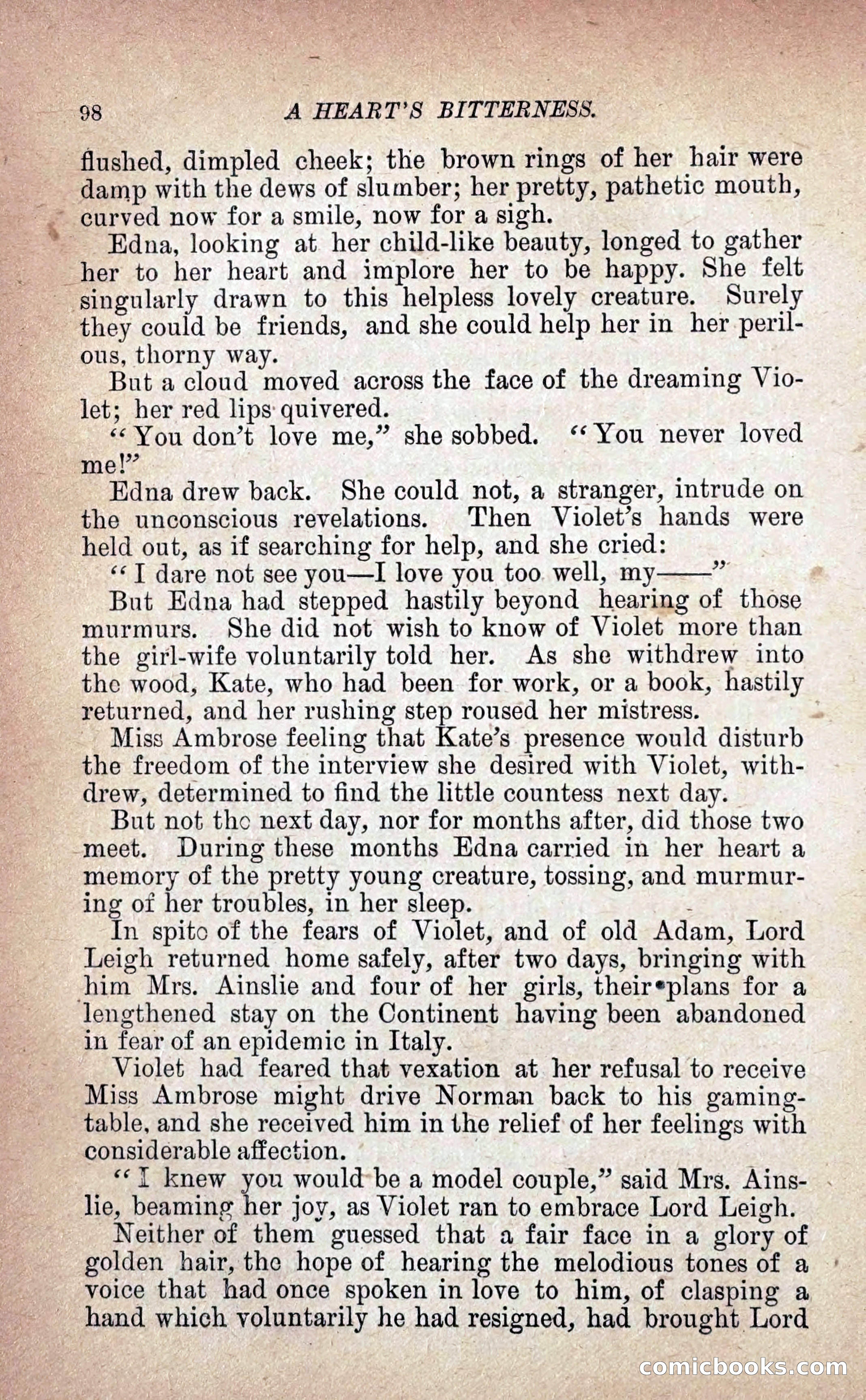 A Heart's Bitterness — page 106 of 298