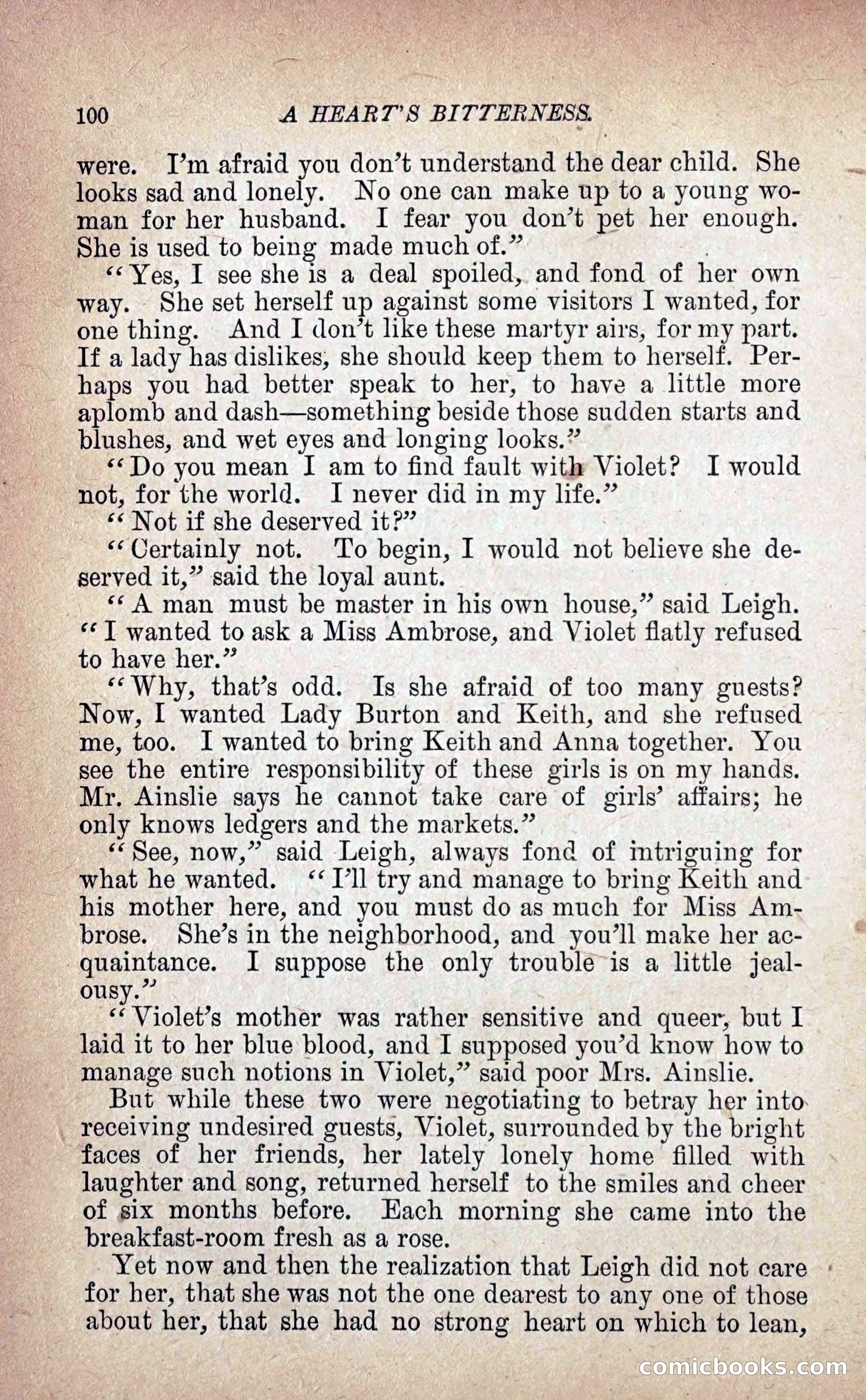A Heart's Bitterness — page 108 of 298