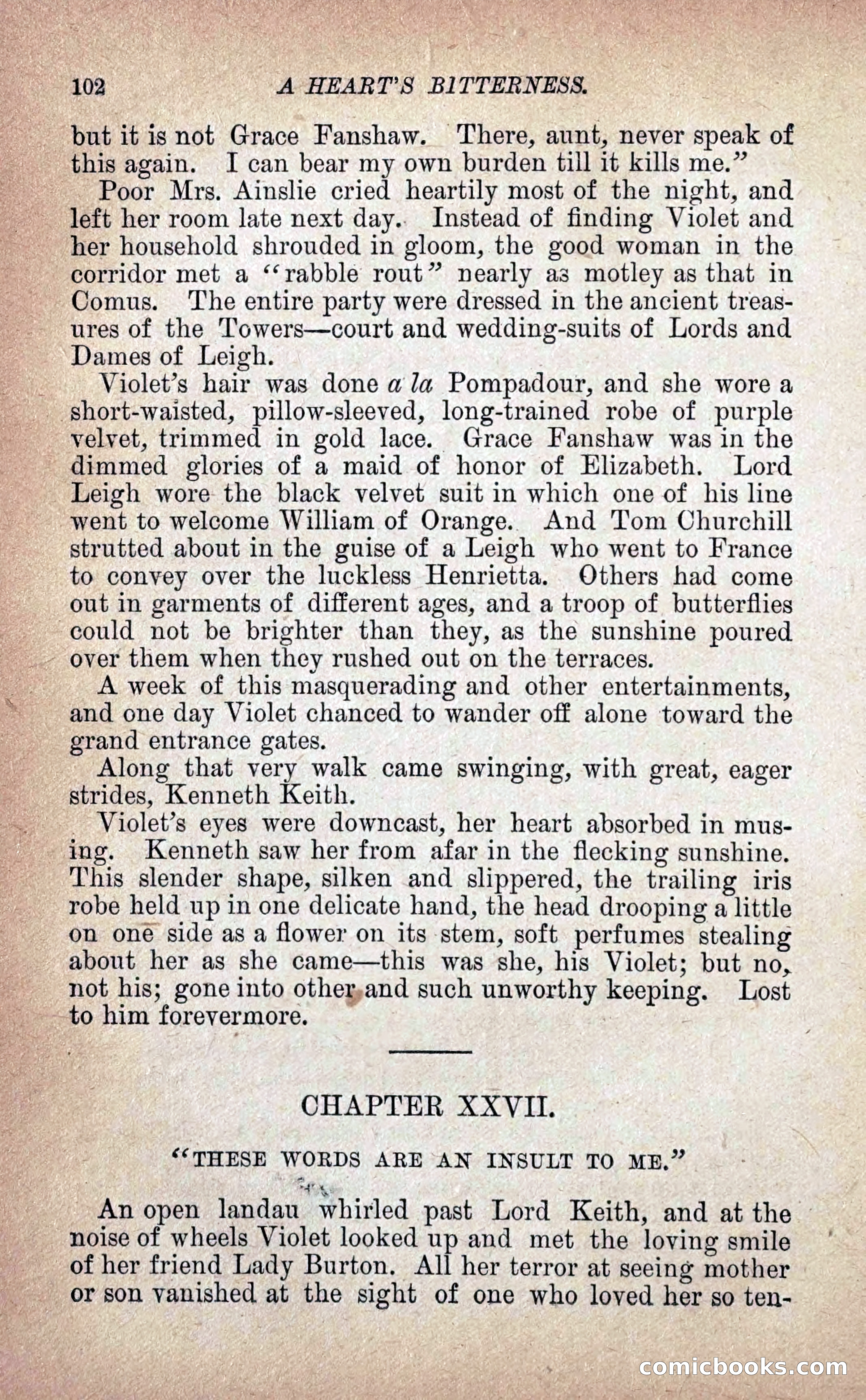 A Heart's Bitterness — page 110 of 298