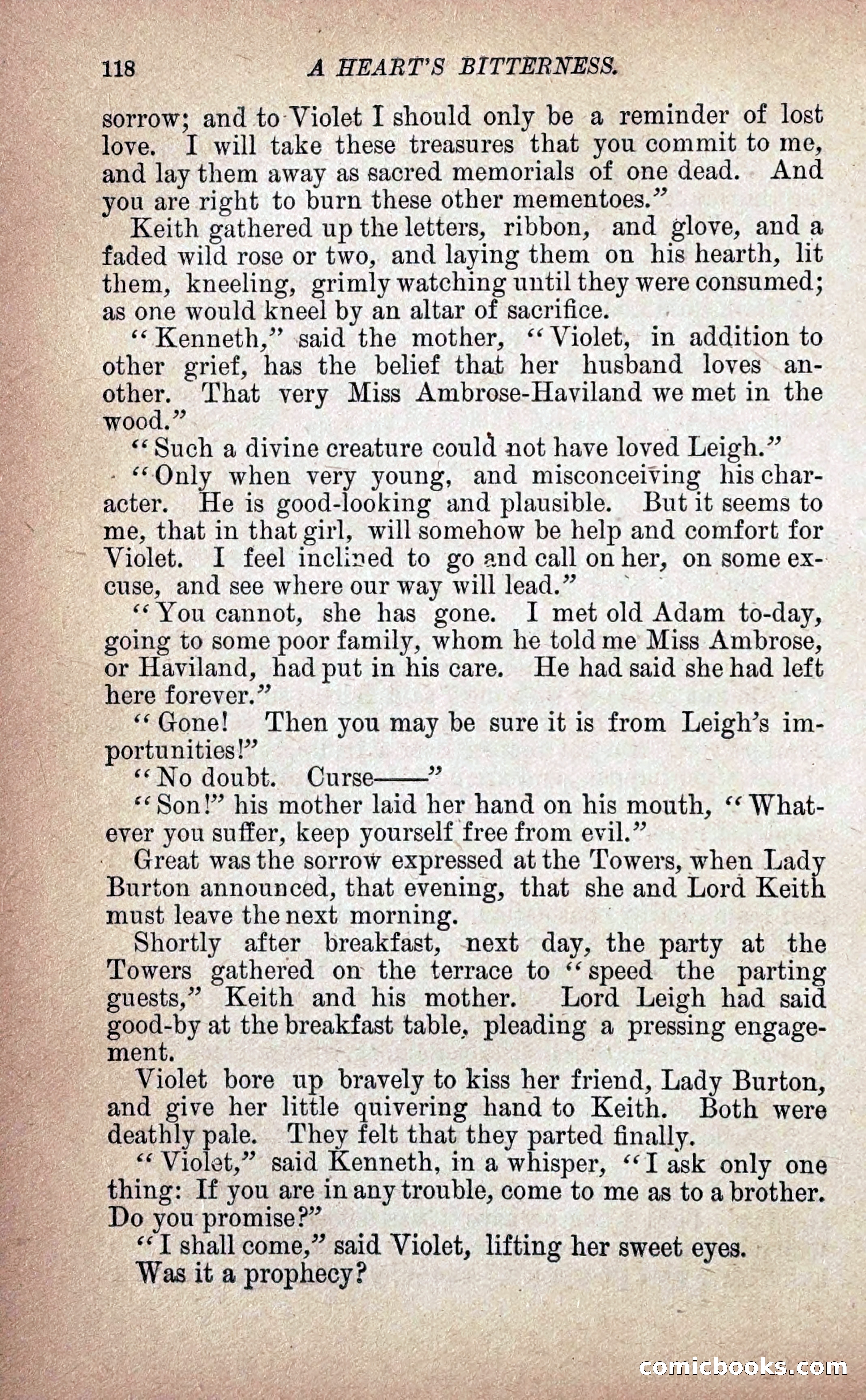 A Heart's Bitterness — page 126 of 298