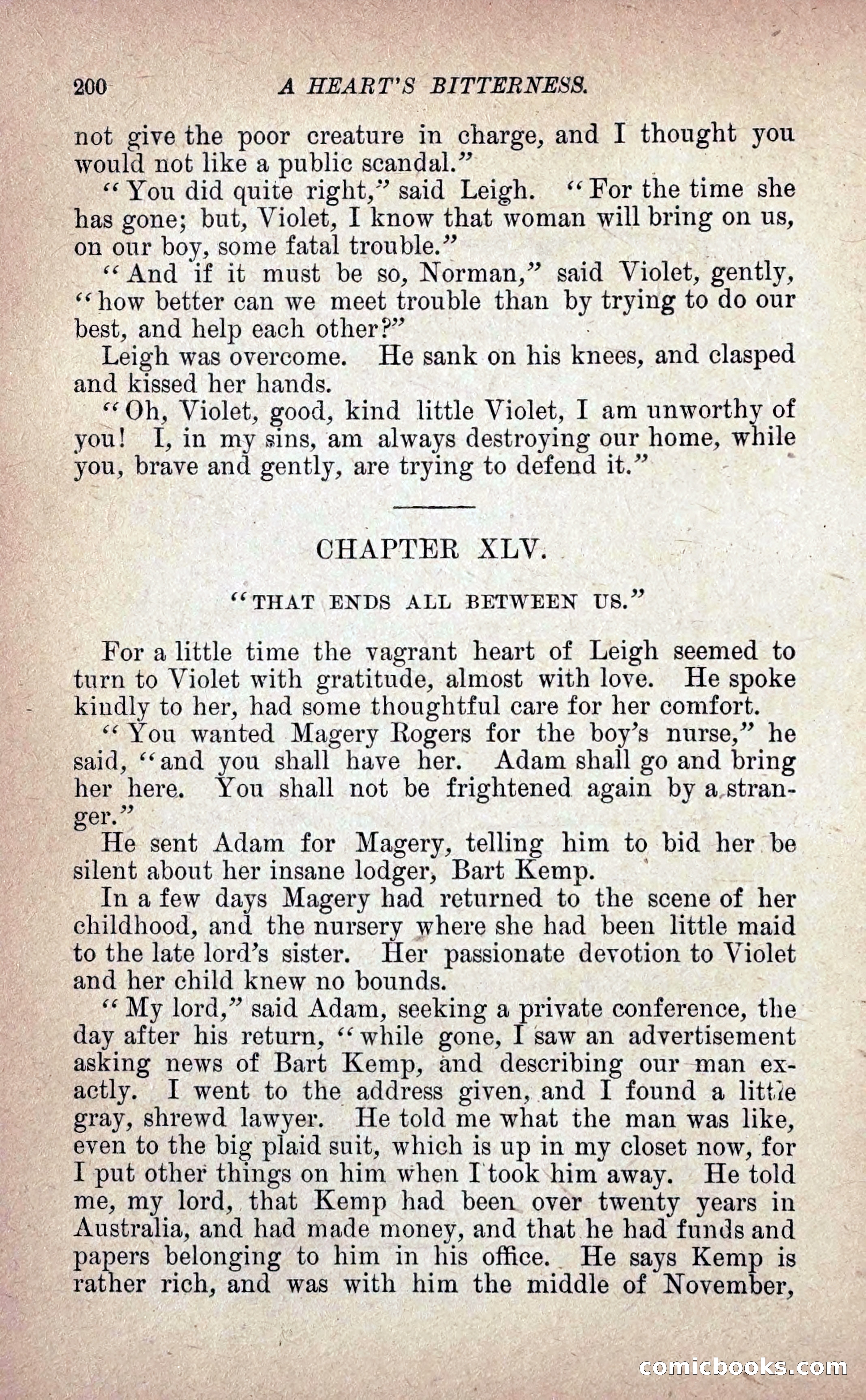 A Heart's Bitterness — page 208 of 298