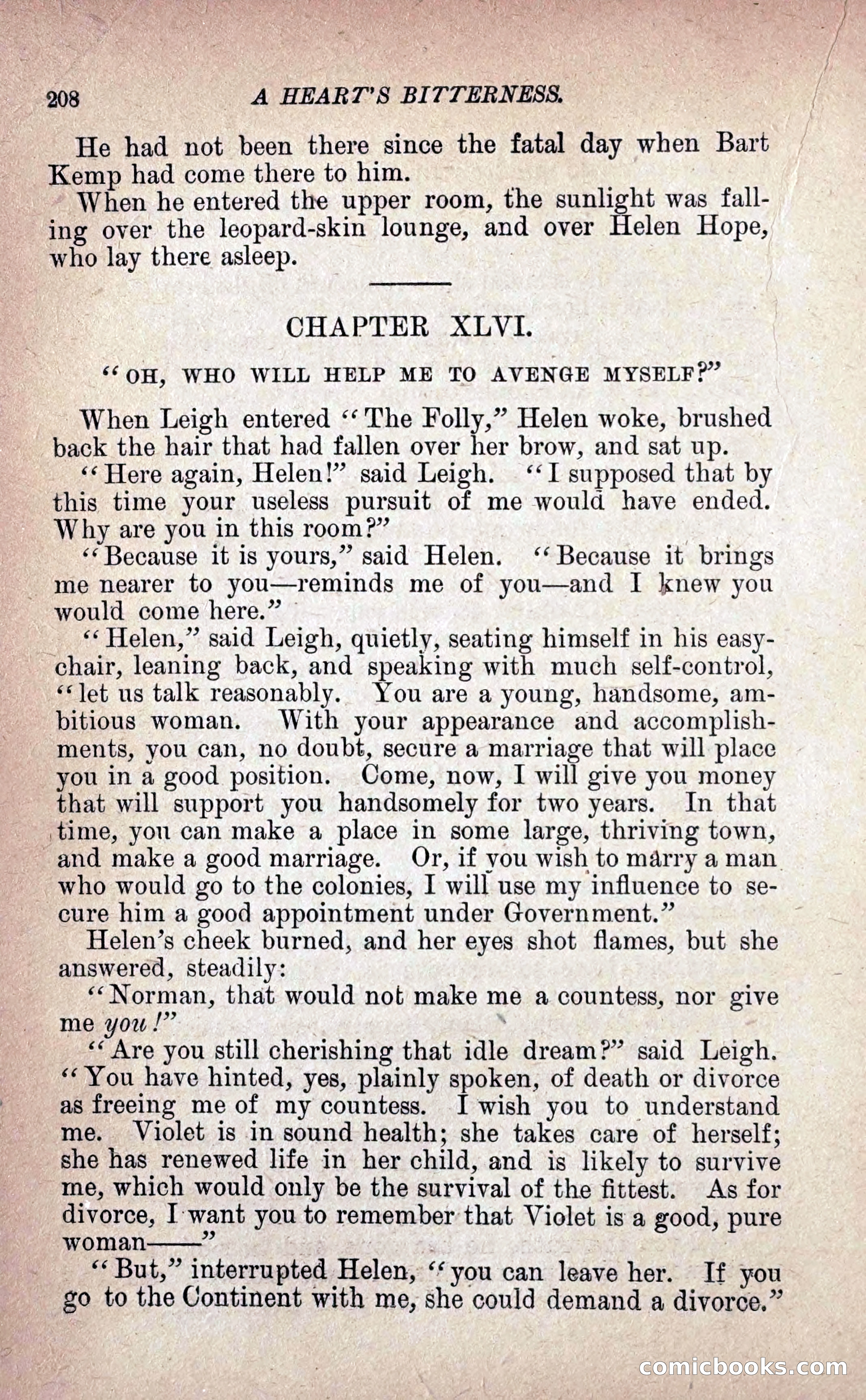 A Heart's Bitterness — page 216 of 298