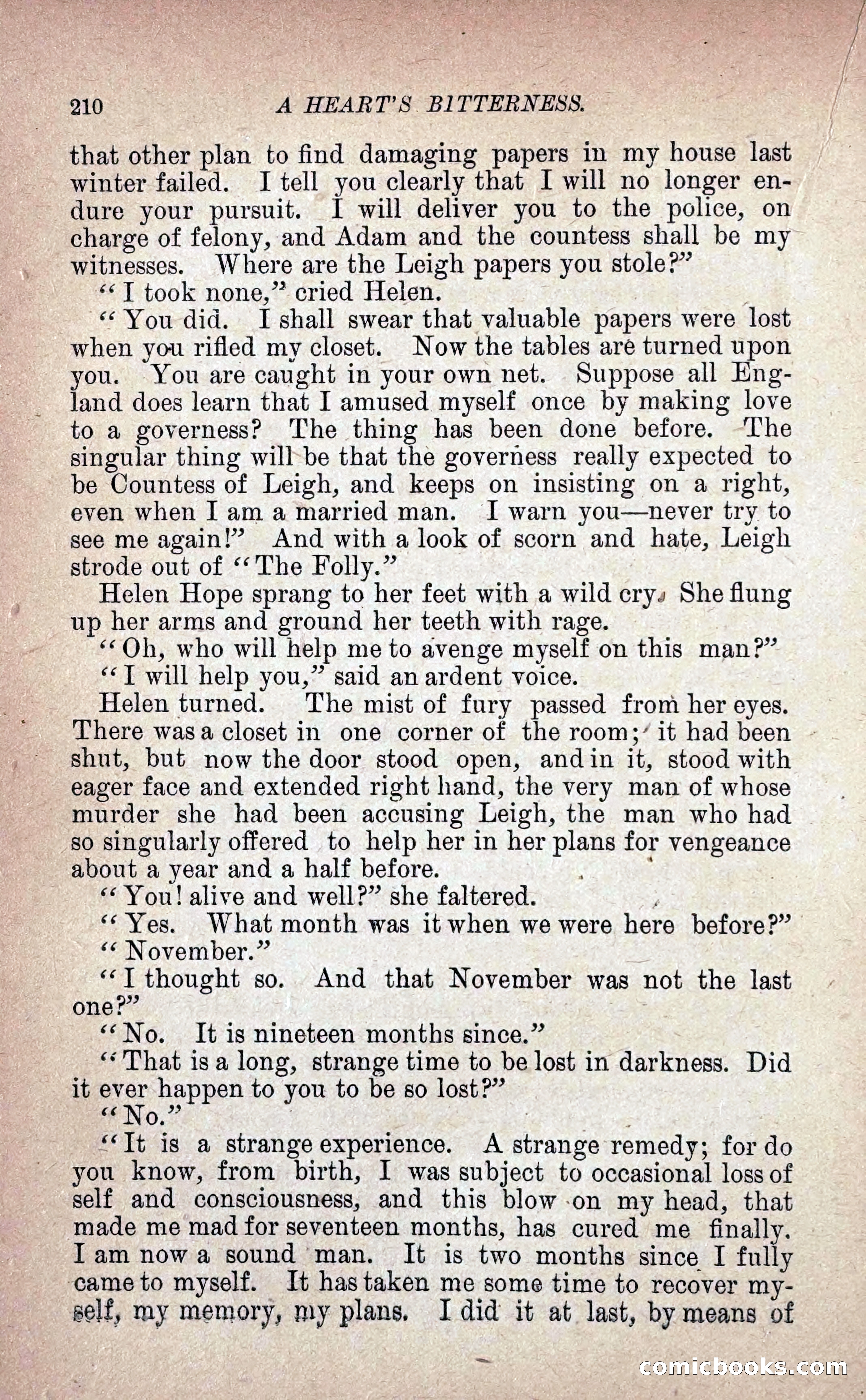 A Heart's Bitterness — page 218 of 298