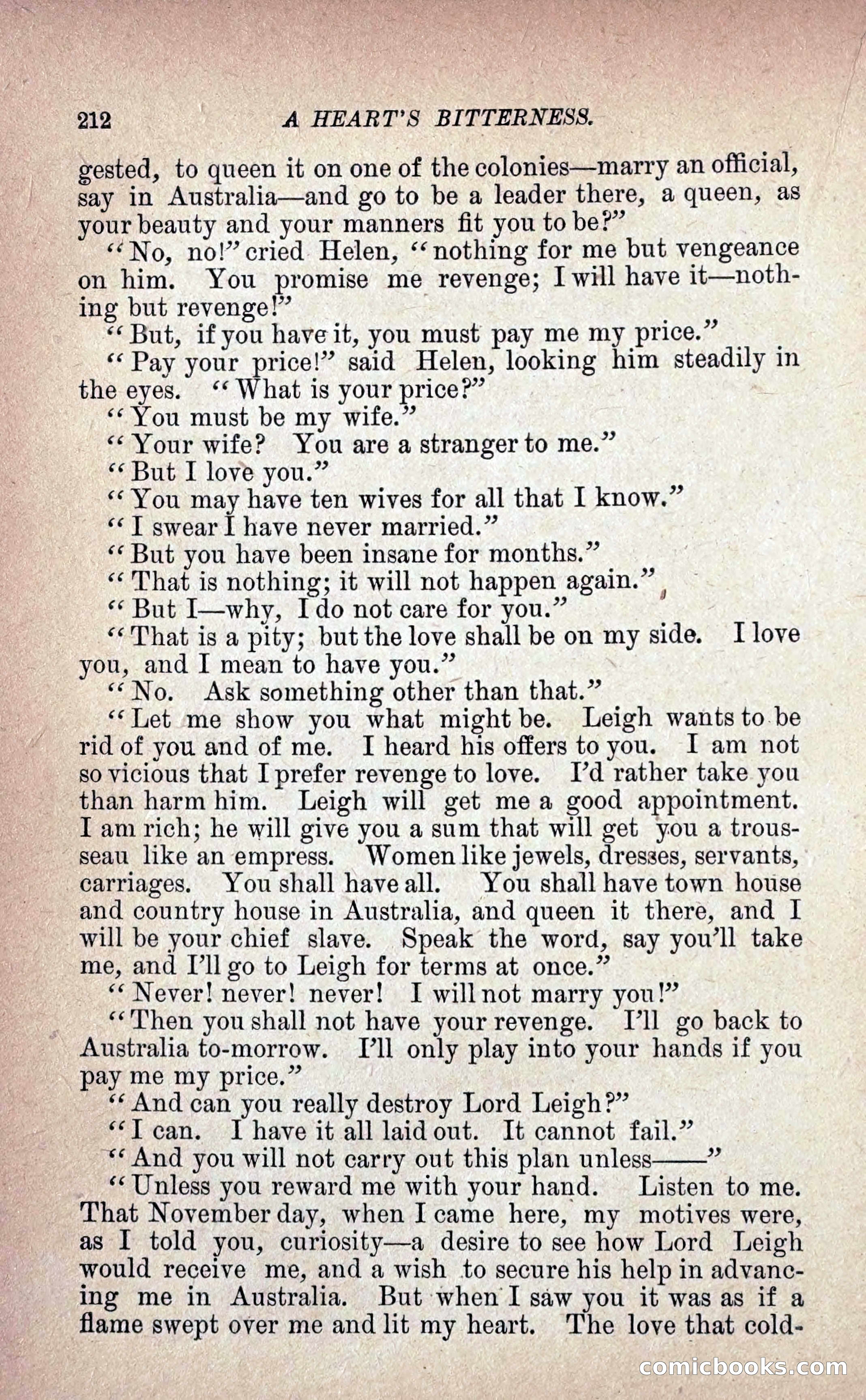 A Heart's Bitterness — page 220 of 298