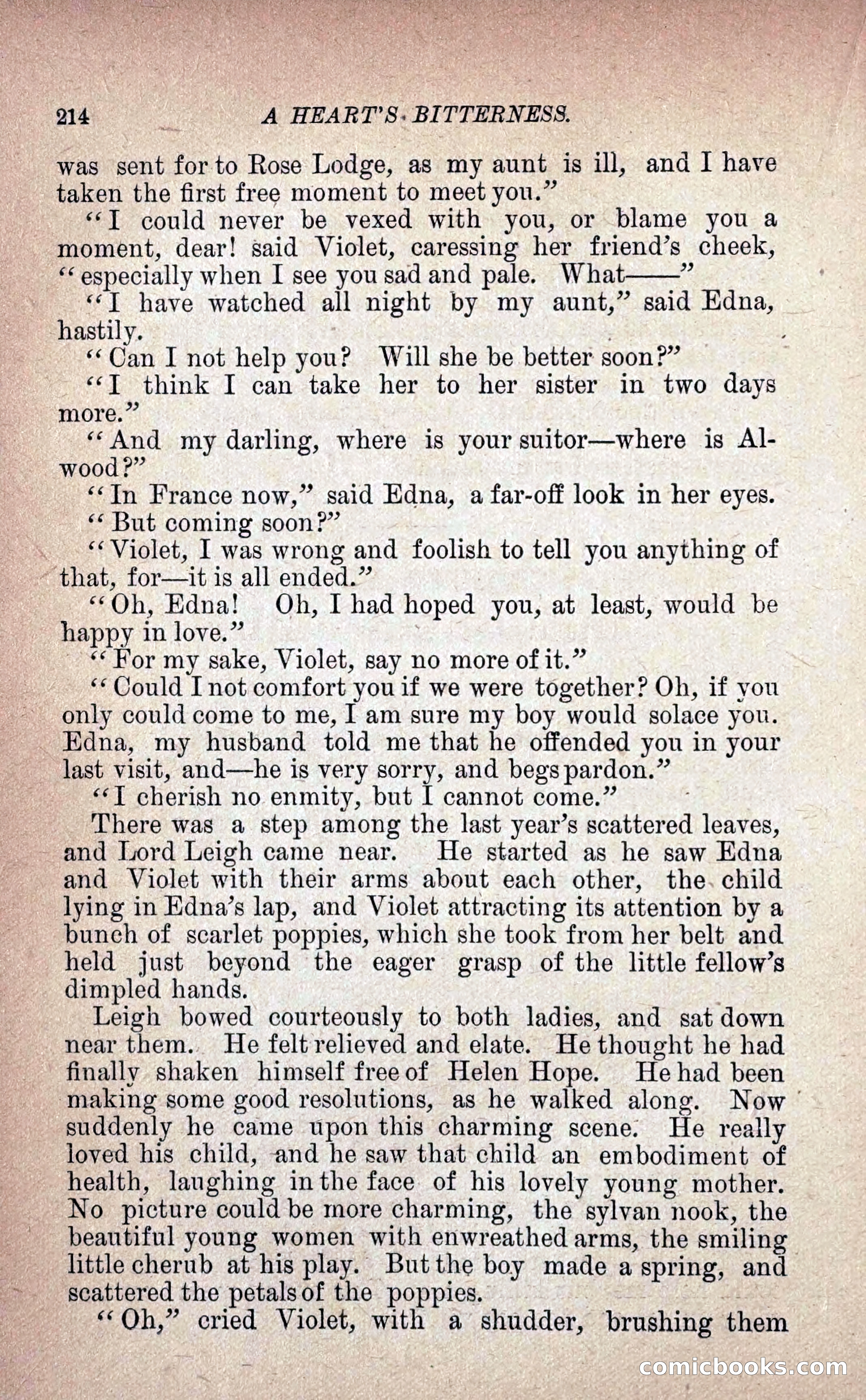A Heart's Bitterness — page 222 of 298