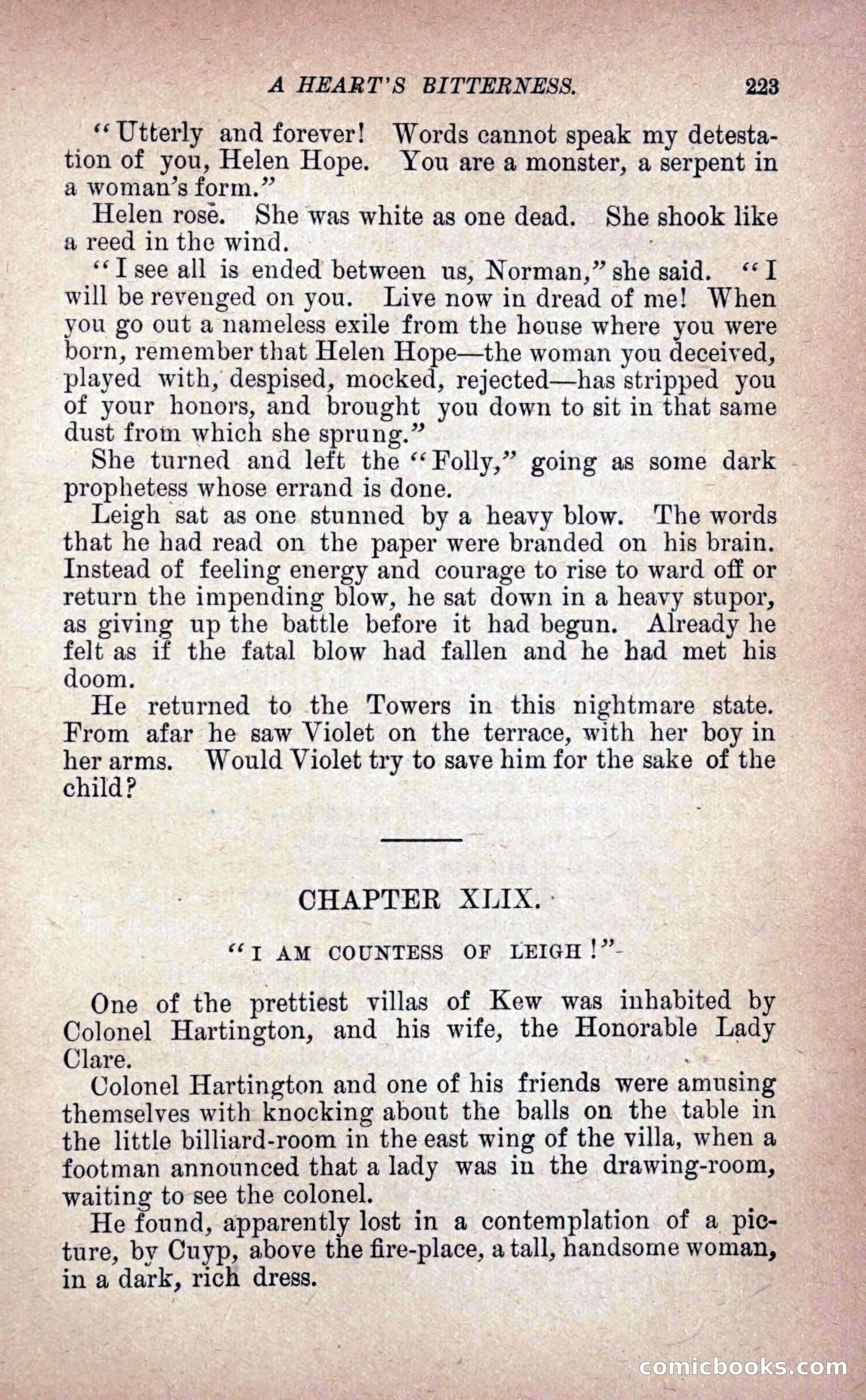 A Heart's Bitterness — page 231 of 298