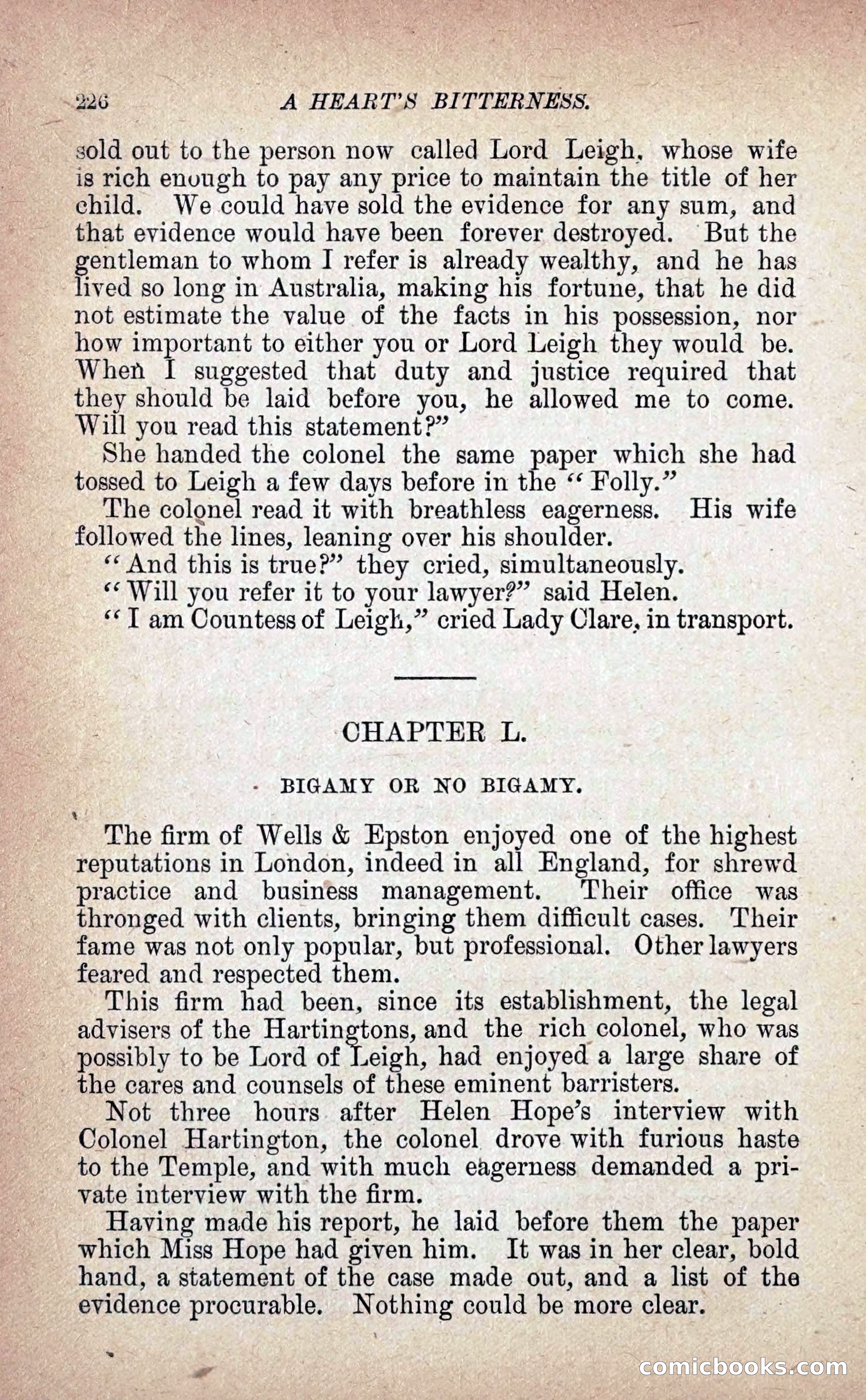 A Heart's Bitterness — page 234 of 298