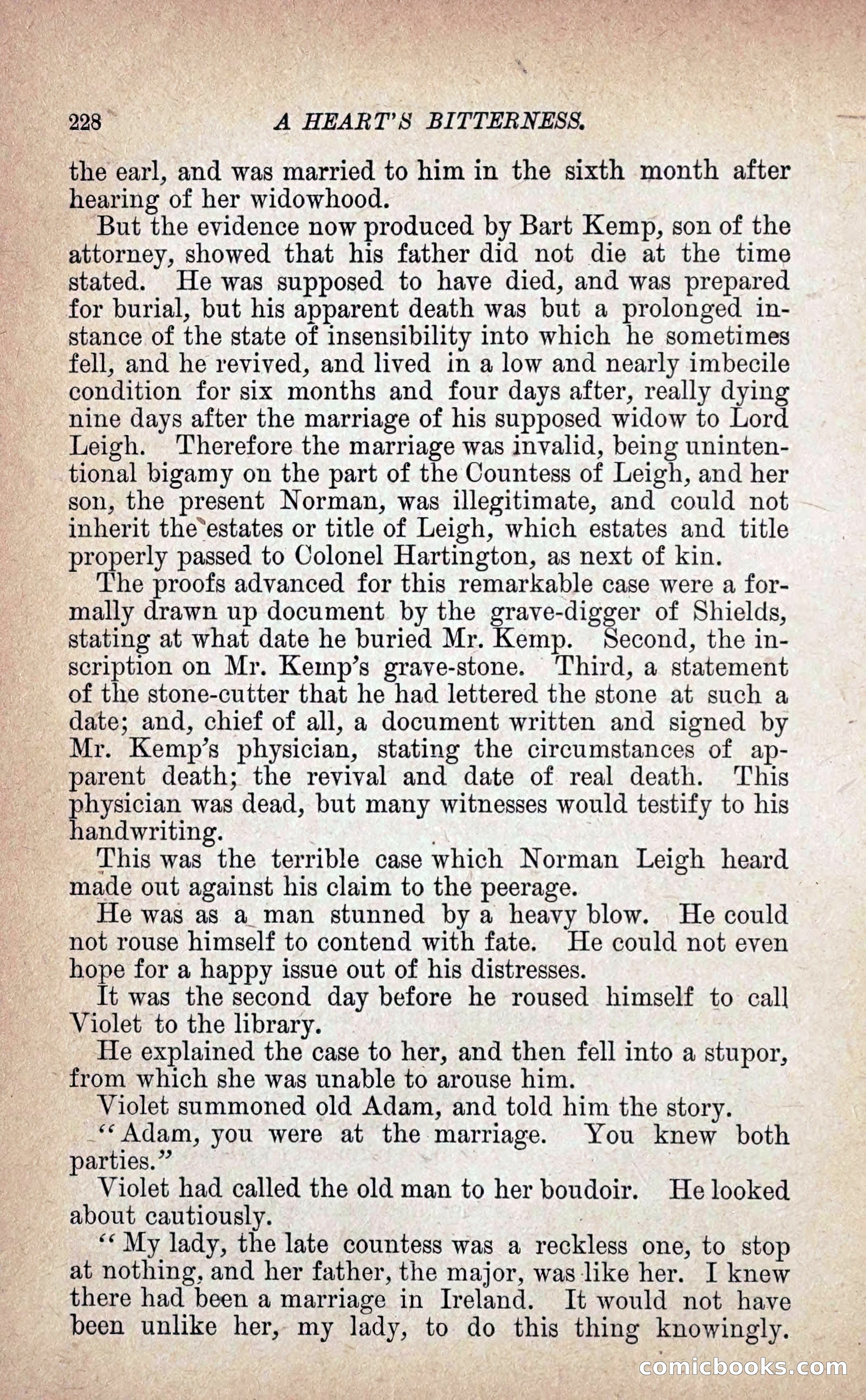 A Heart's Bitterness — page 236 of 298