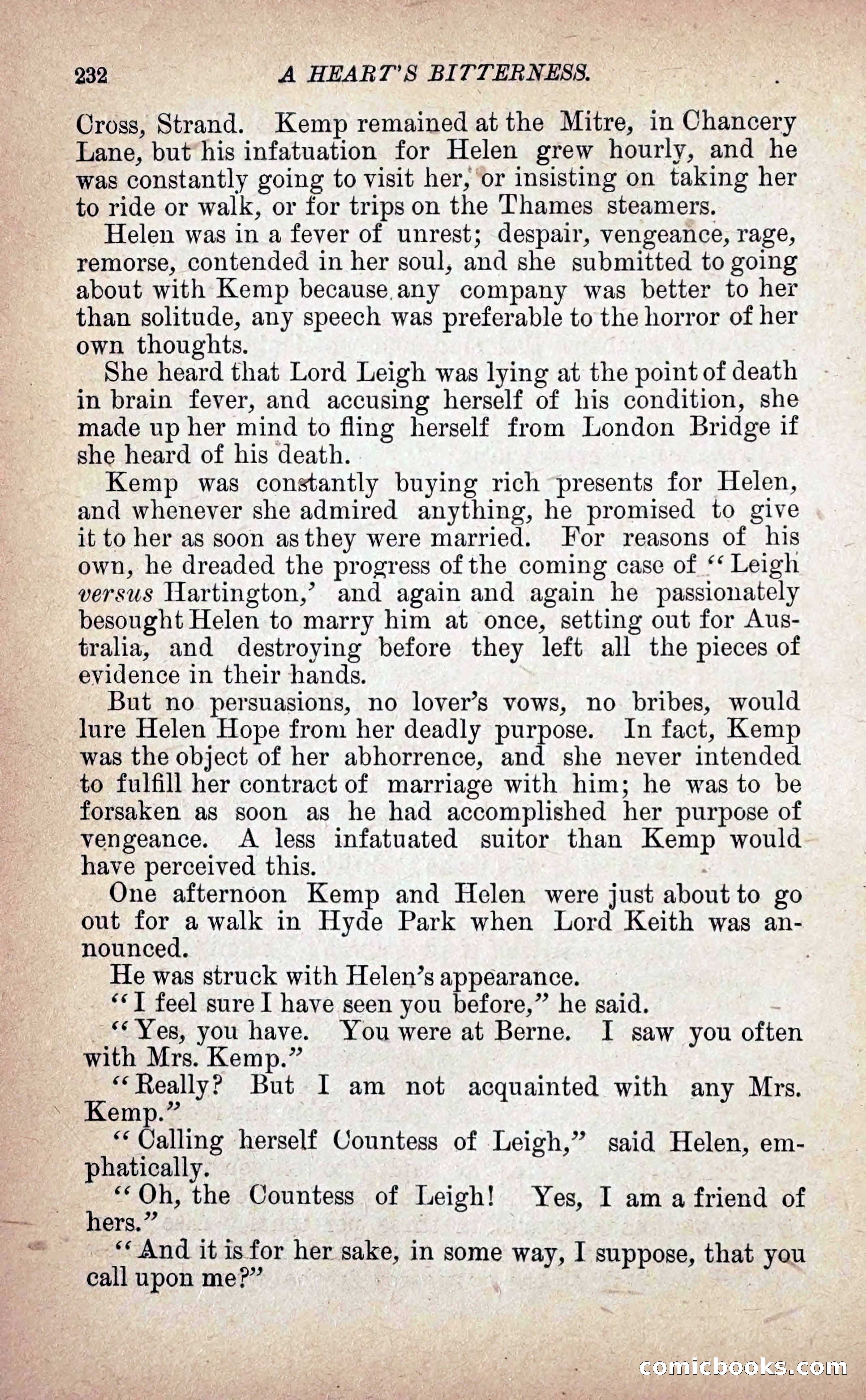 A Heart's Bitterness — page 240 of 298