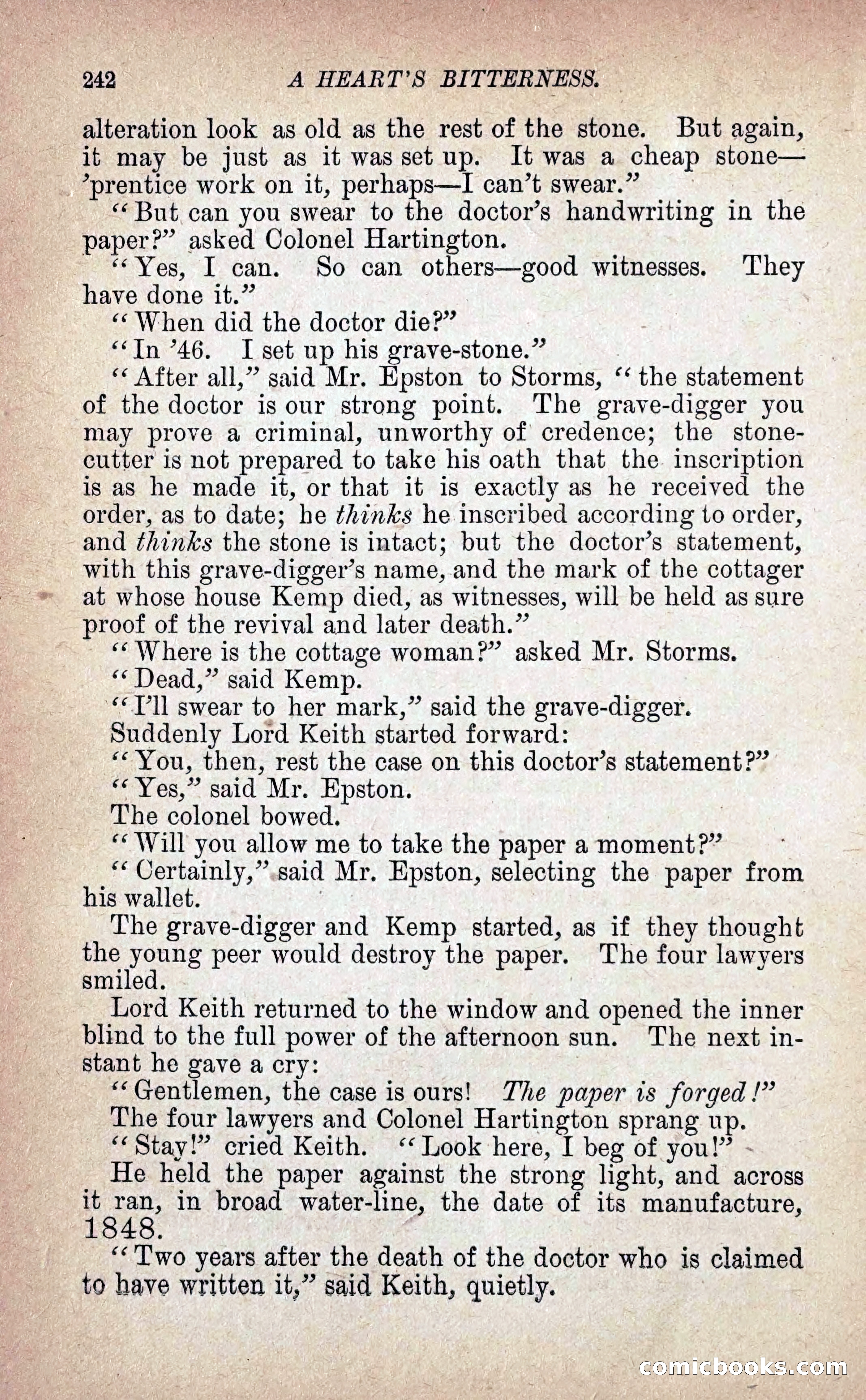 A Heart's Bitterness — page 250 of 298