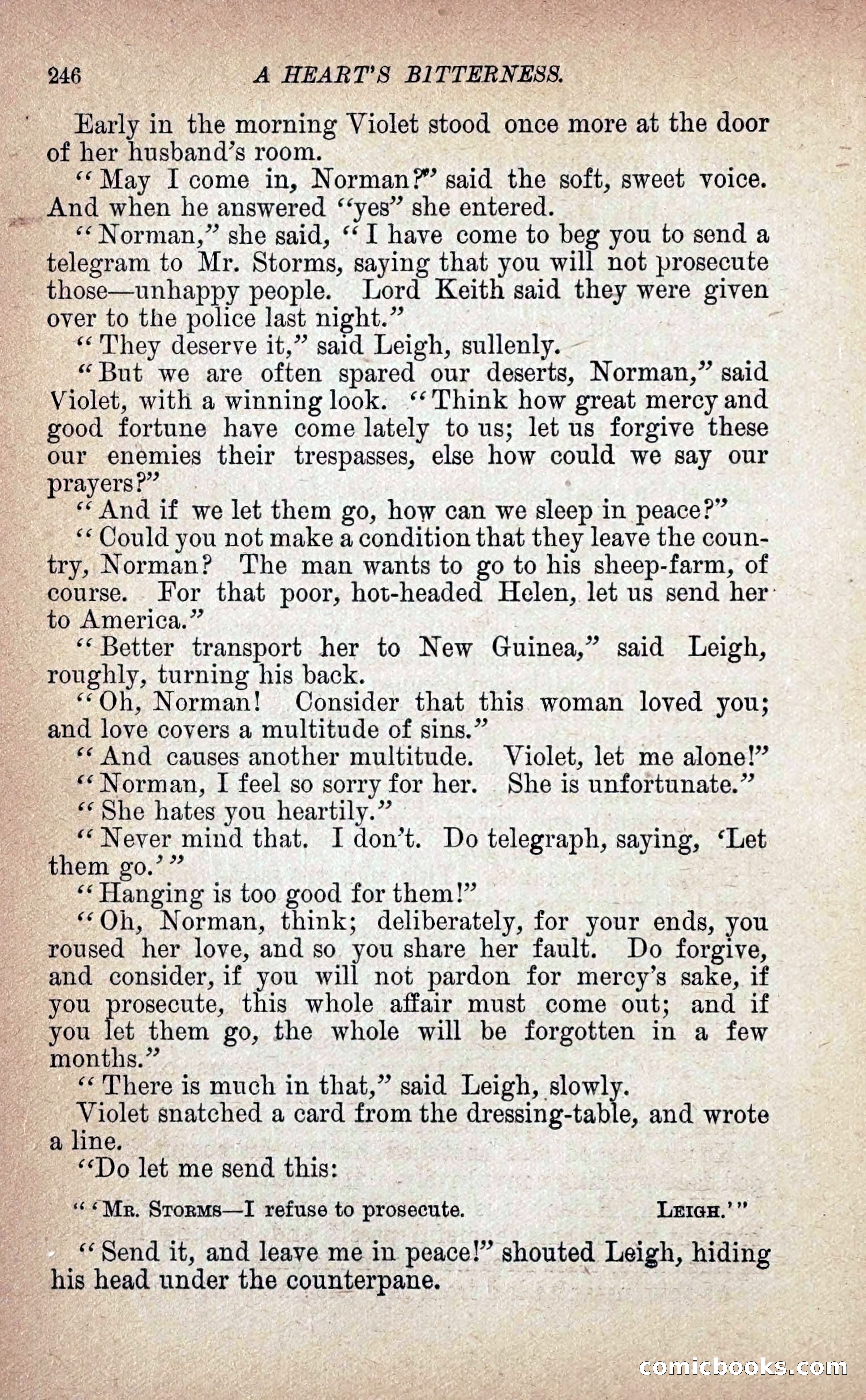 A Heart's Bitterness — page 254 of 298
