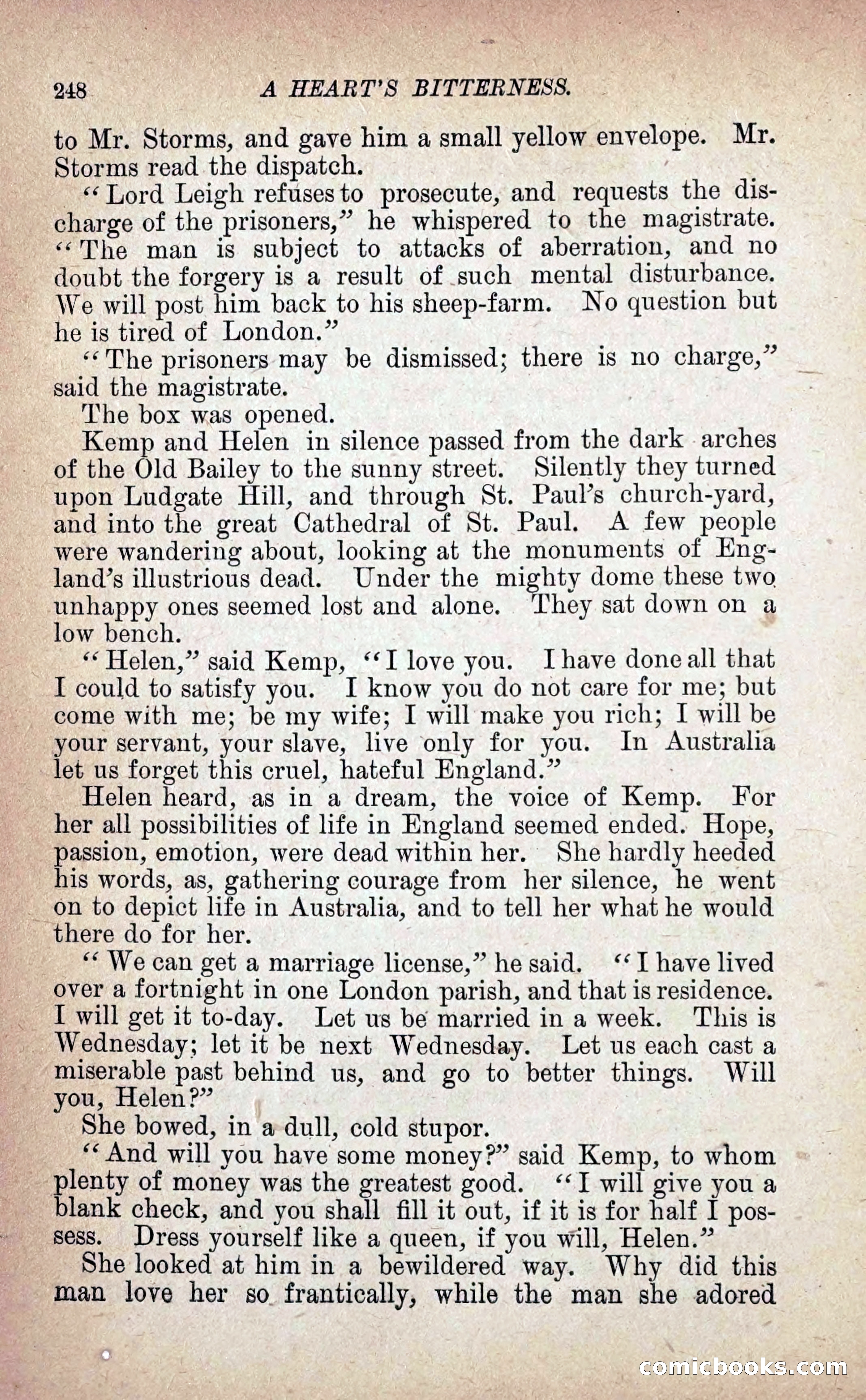 A Heart's Bitterness — page 256 of 298