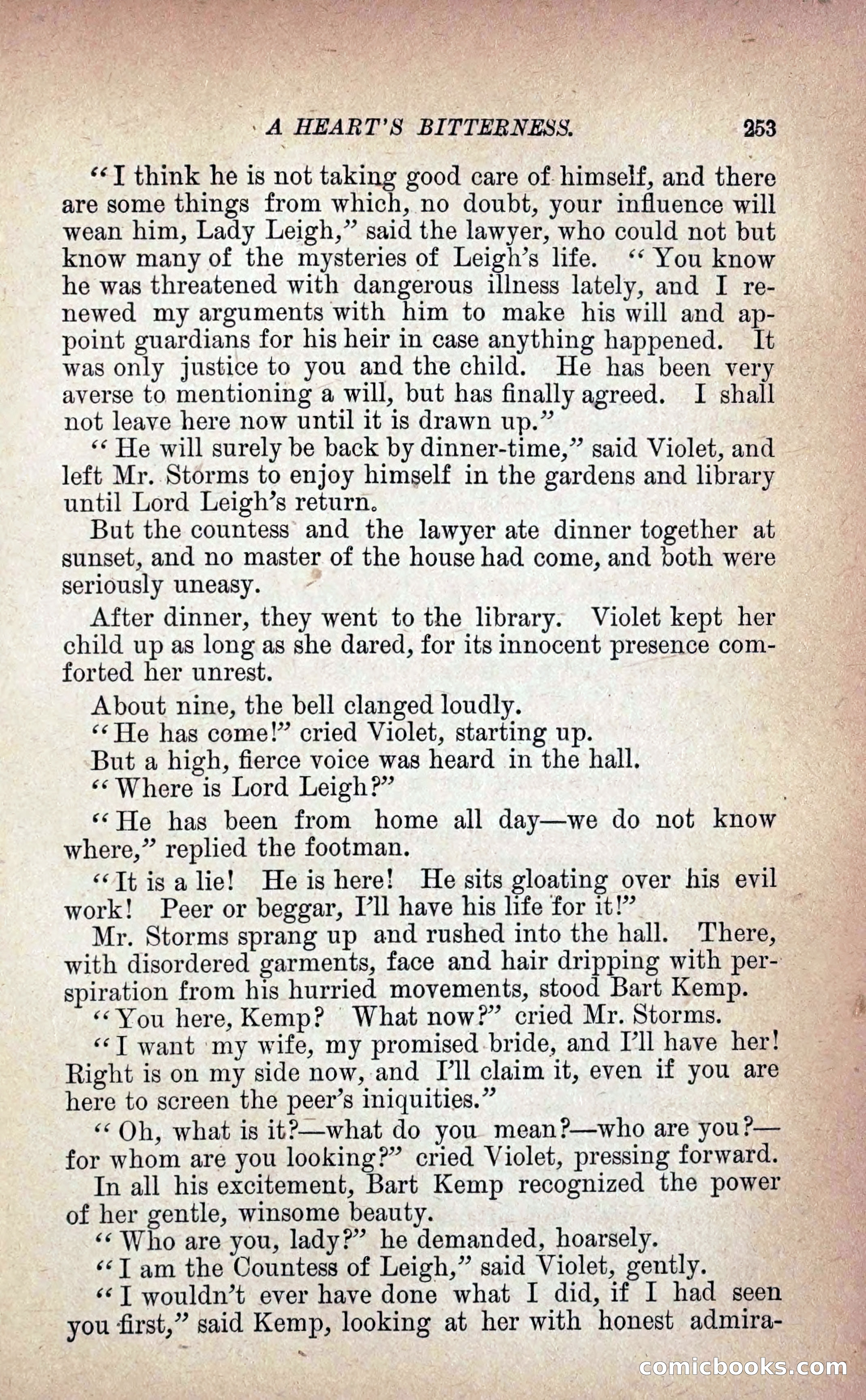 A Heart's Bitterness — page 261 of 298