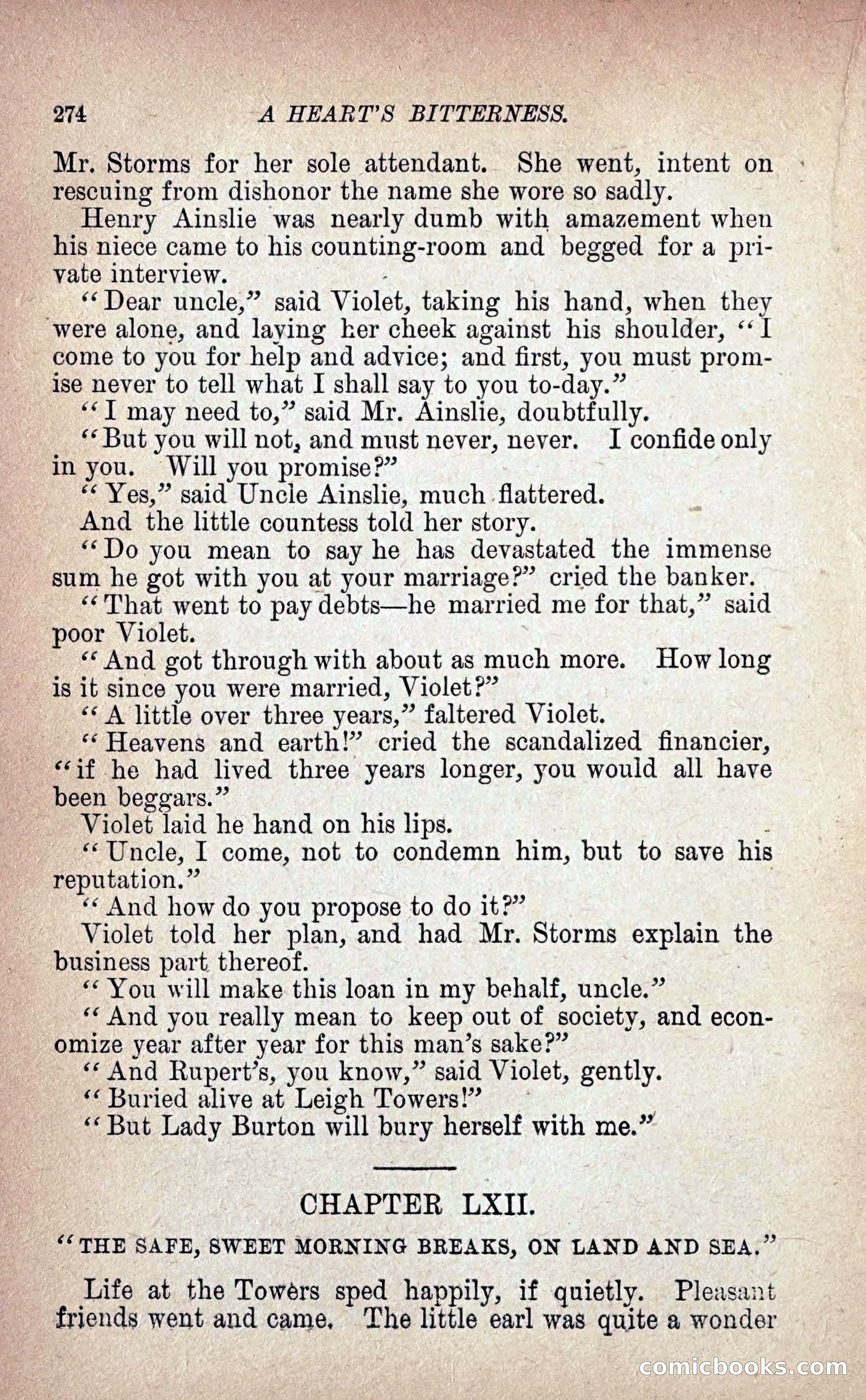 A Heart's Bitterness — page 282 of 298
