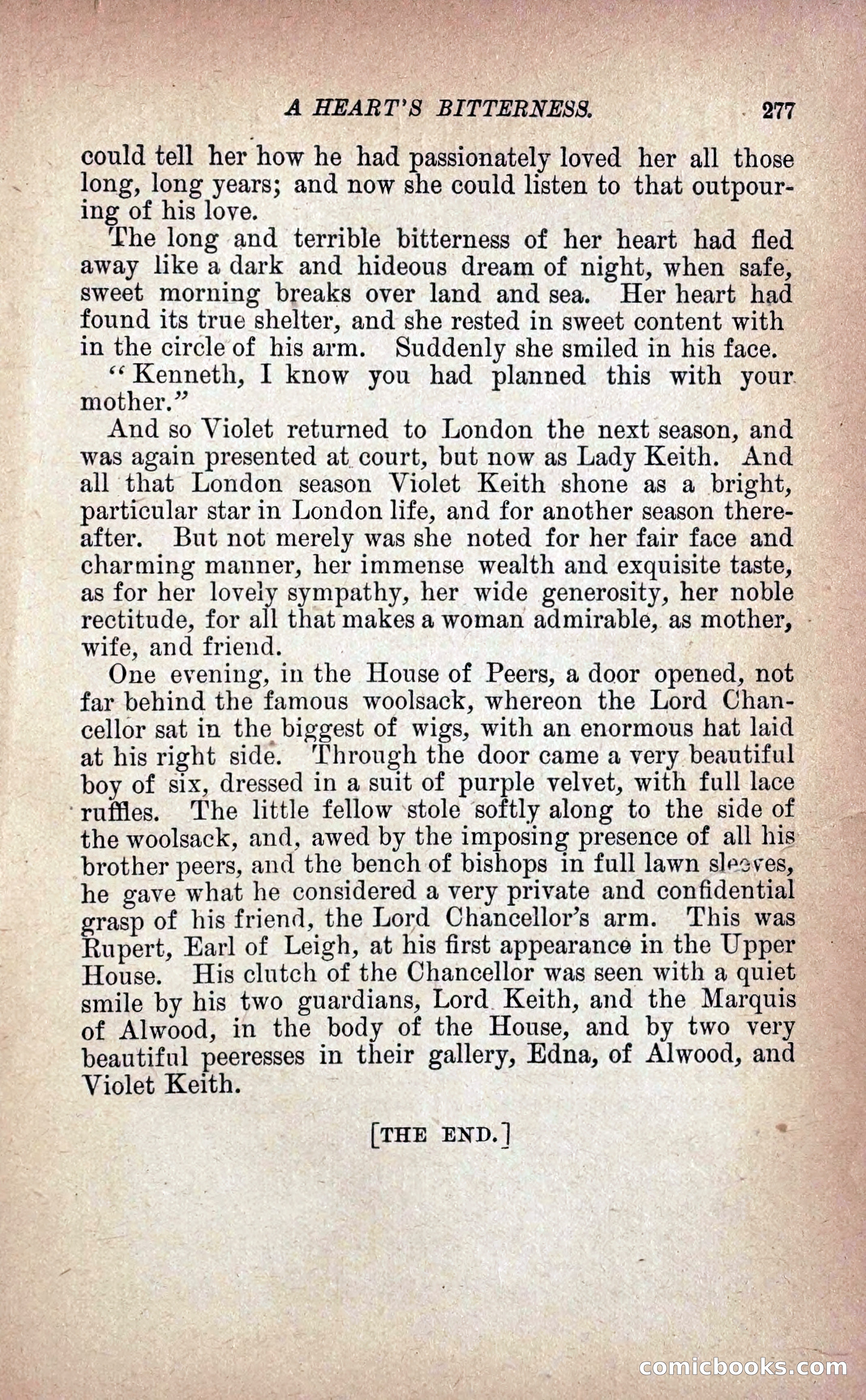 A Heart's Bitterness — page 285 of 298