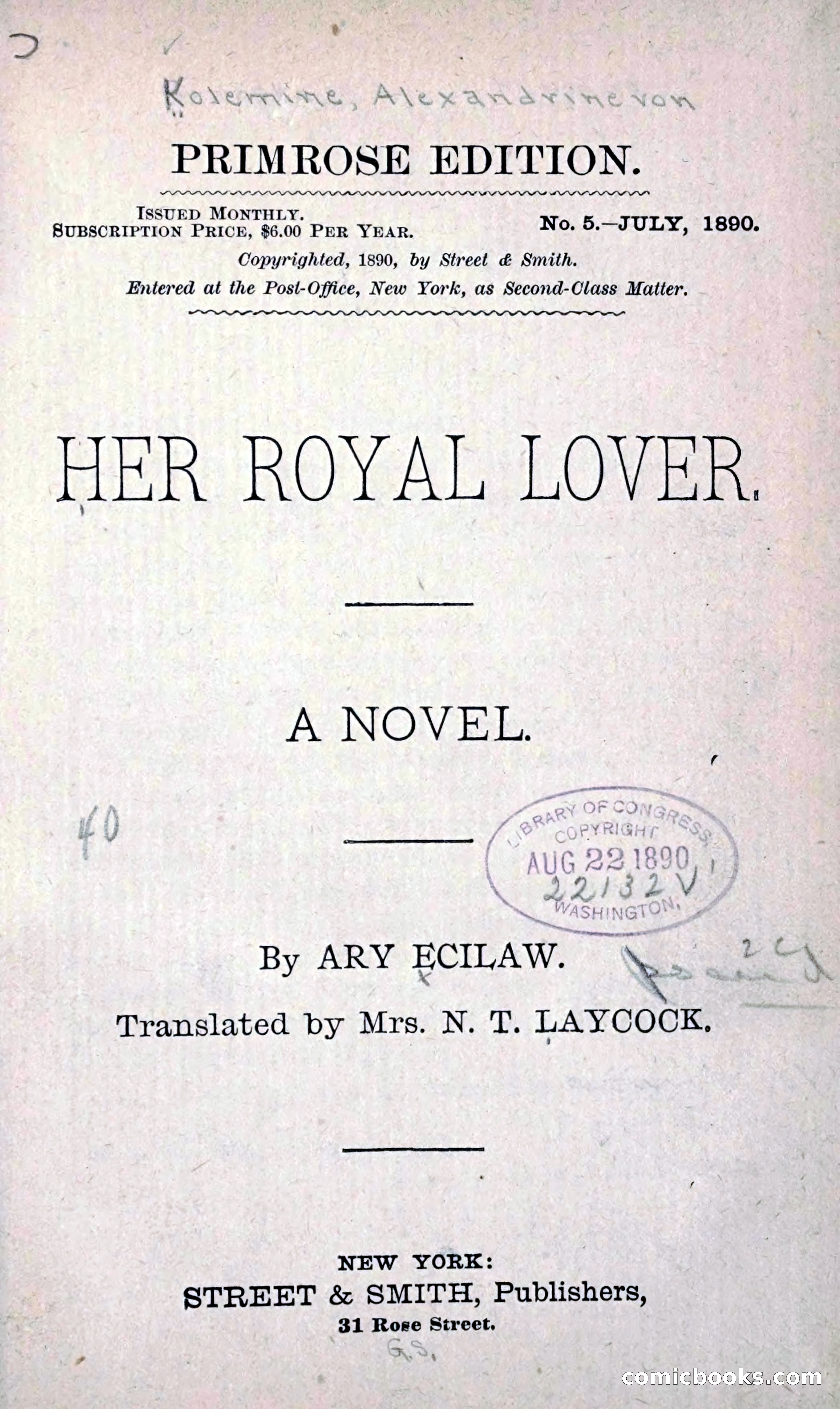 Her Royal Lover: A Novel — page 11 of 364
