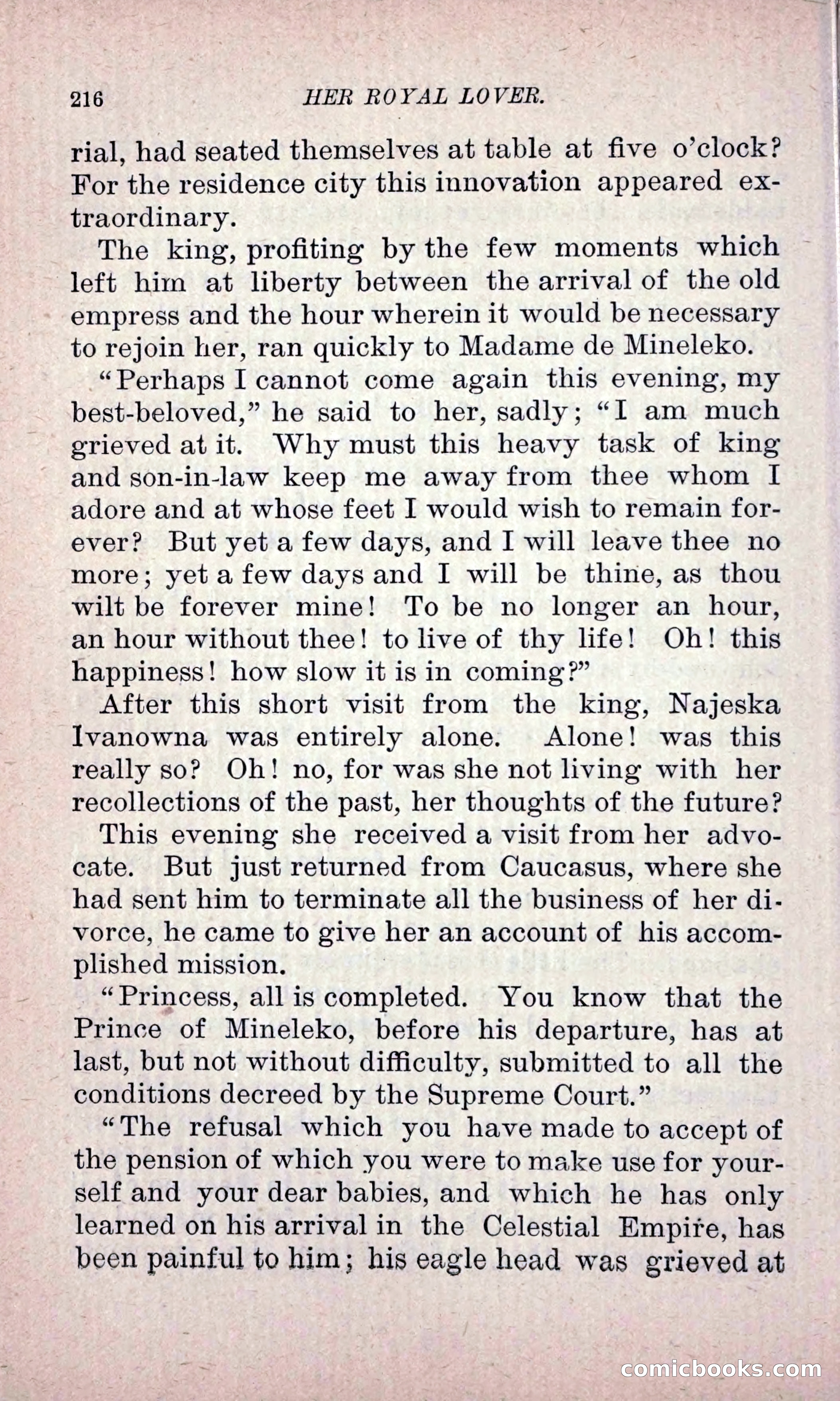 Her Royal Lover: A Novel — page 224 of 364