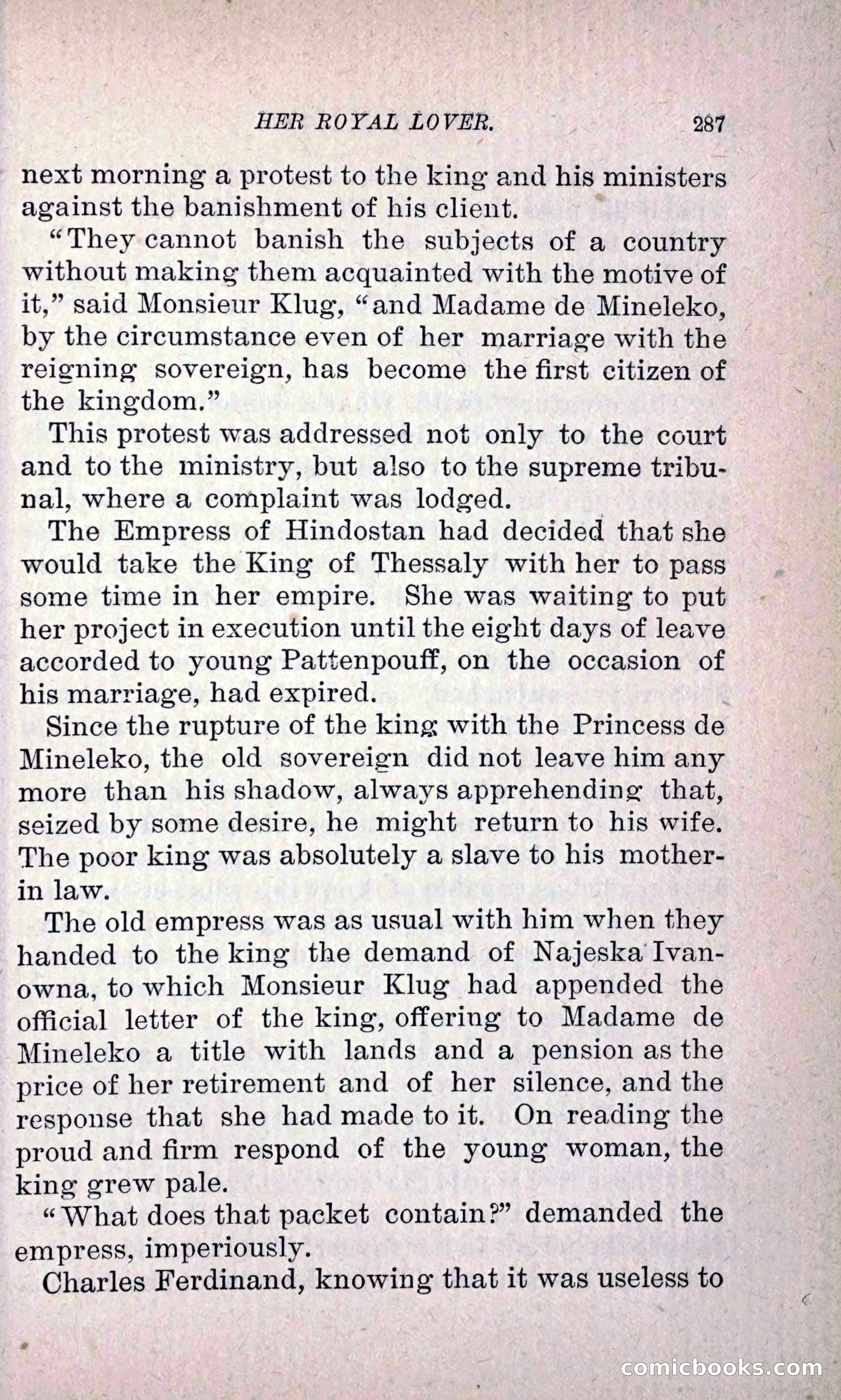 Her Royal Lover: A Novel — page 295 of 364