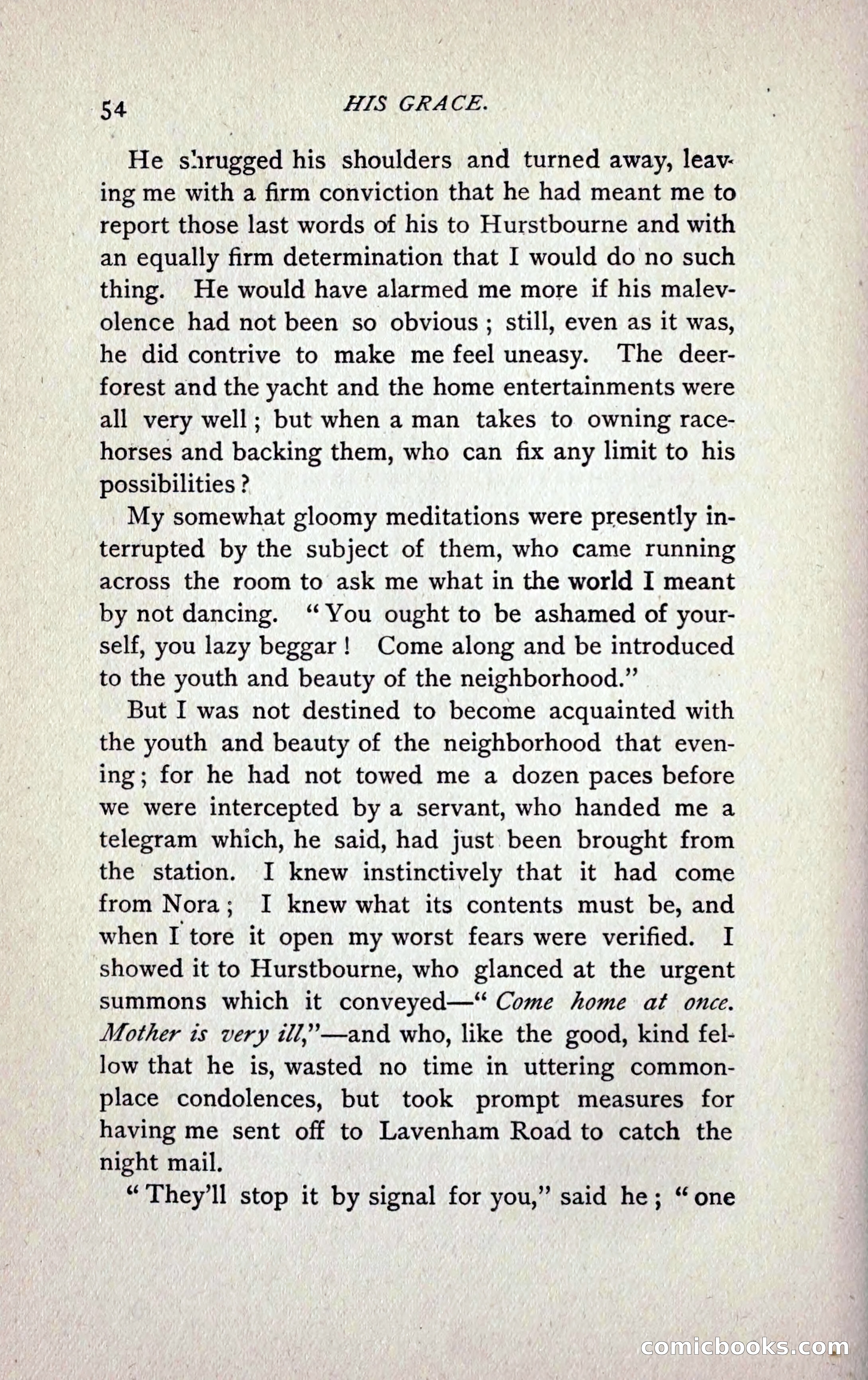 His Grace — page 60 of 292